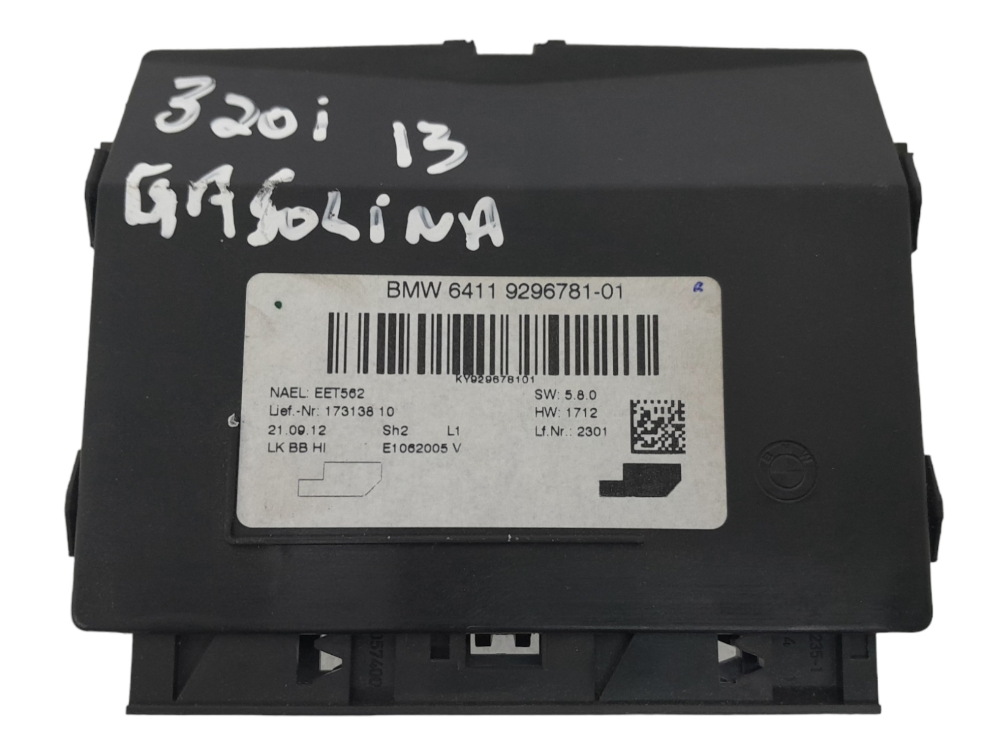 Modulo Controle Ar Bmw 320i 2.0 16v Turbo Gas 2013 1