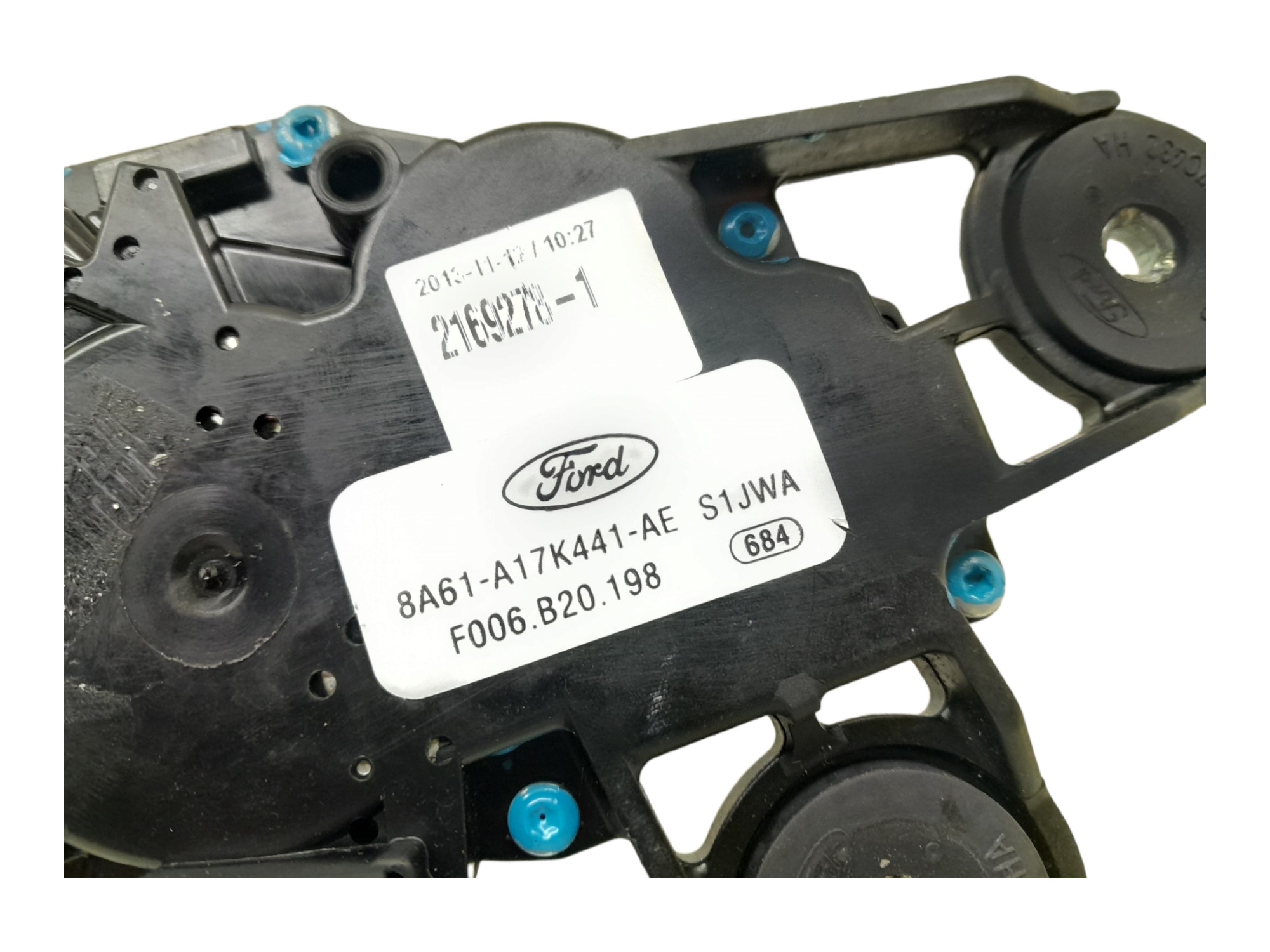 Maquina Limpador Traseiro Ford Fiesta 1.6 2012 6