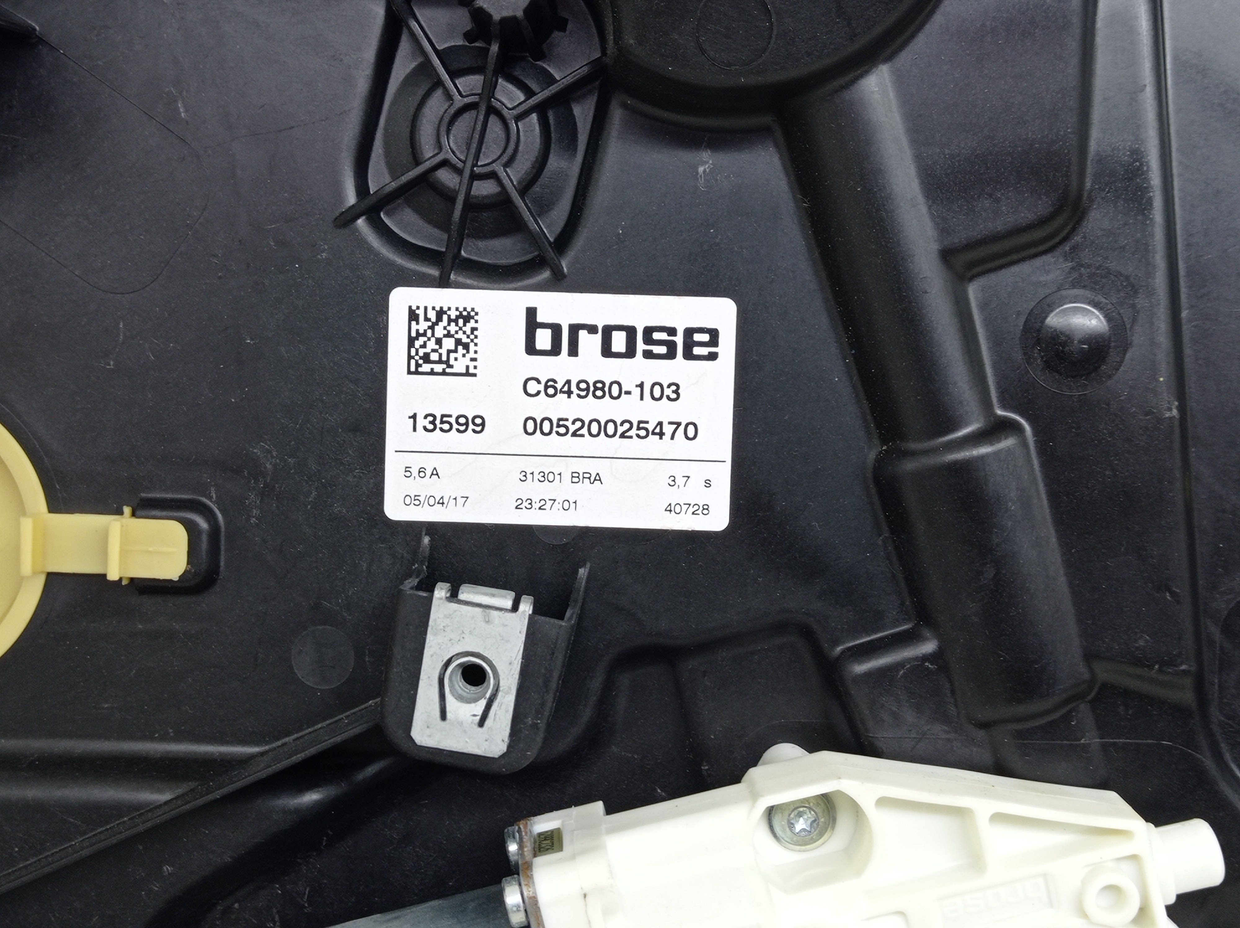 Maquina Vidro Dianteiro Direito Fiat Toro Freedom 2017 5