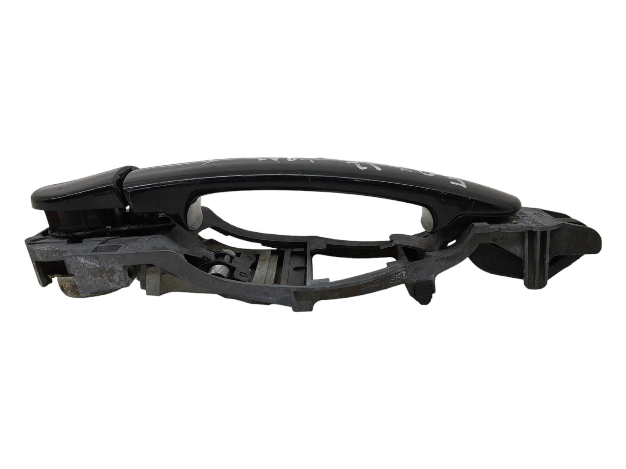Macaneta Externa Traseira Esquerda Volkswagen Fox 2012 Preto Traseira 3