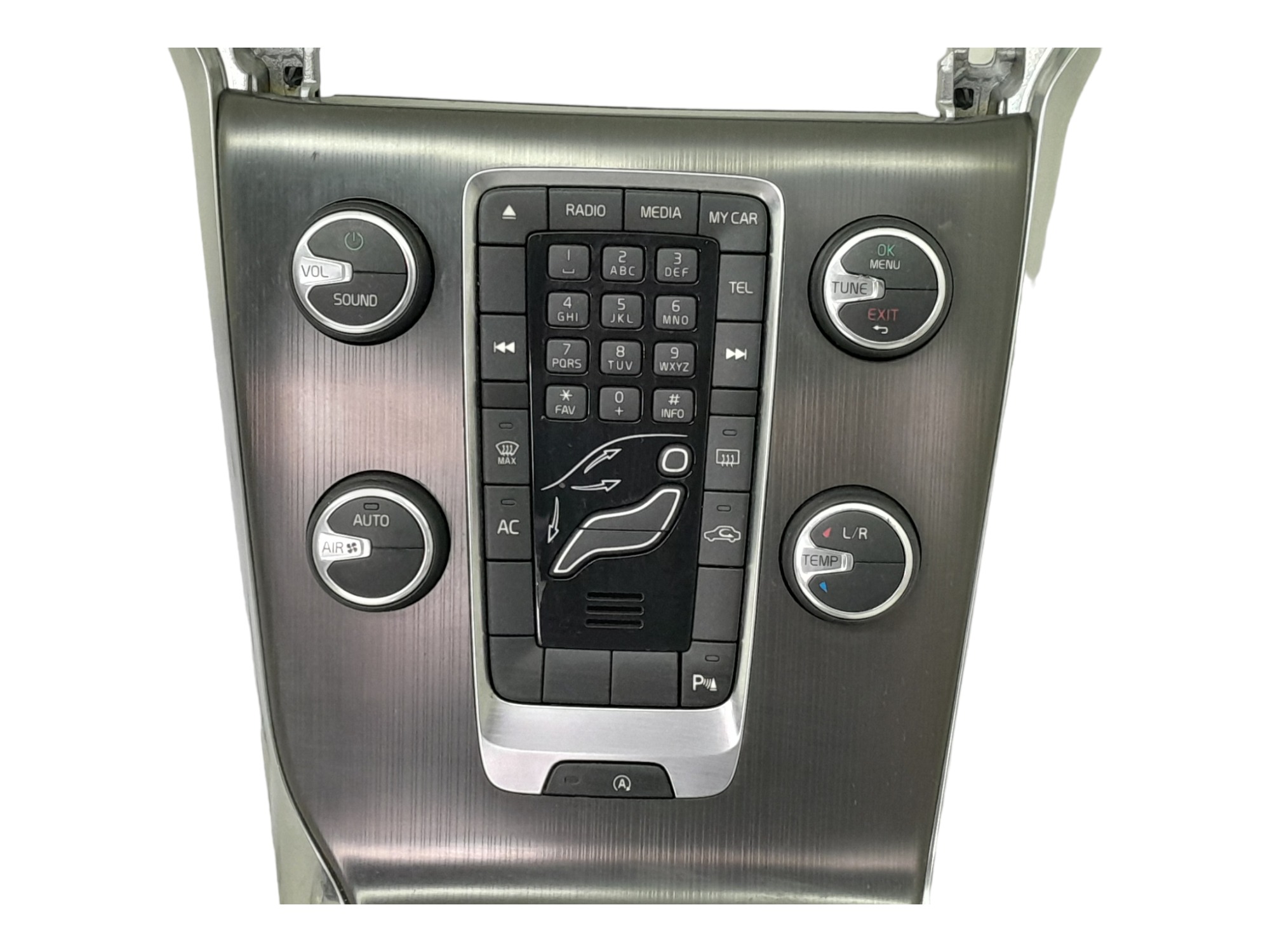 Moldura Central Painel Console Volvo V40 T4 Dynamic 2014 3