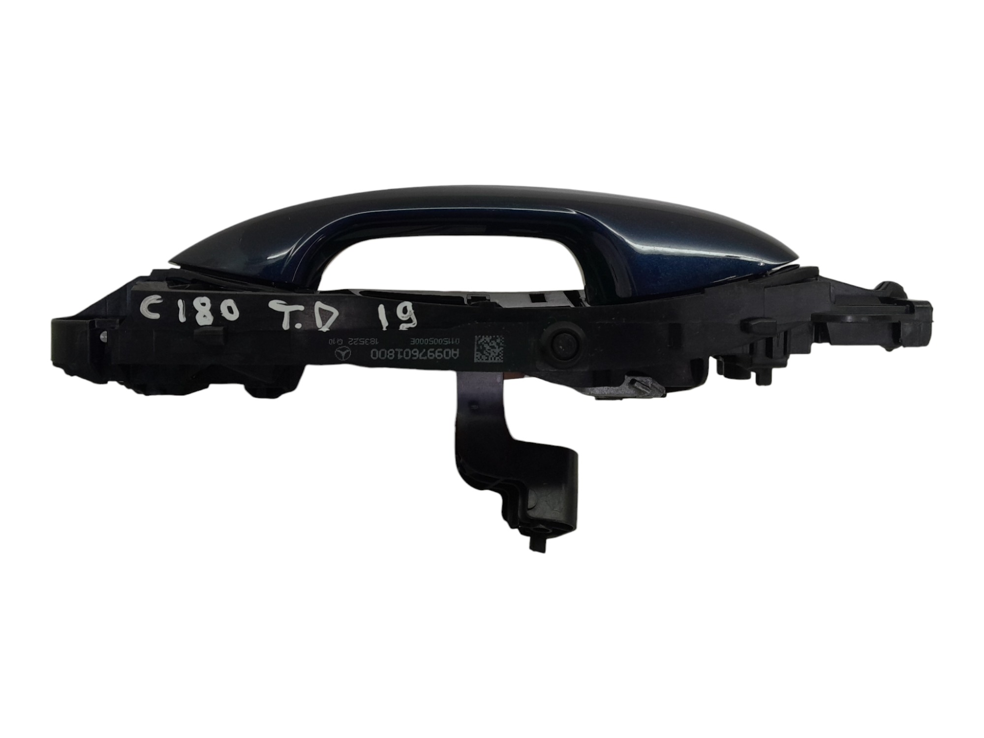 Macaneta Externa Traseira Direita Mercedes C180 2019  Azul Traseira 2