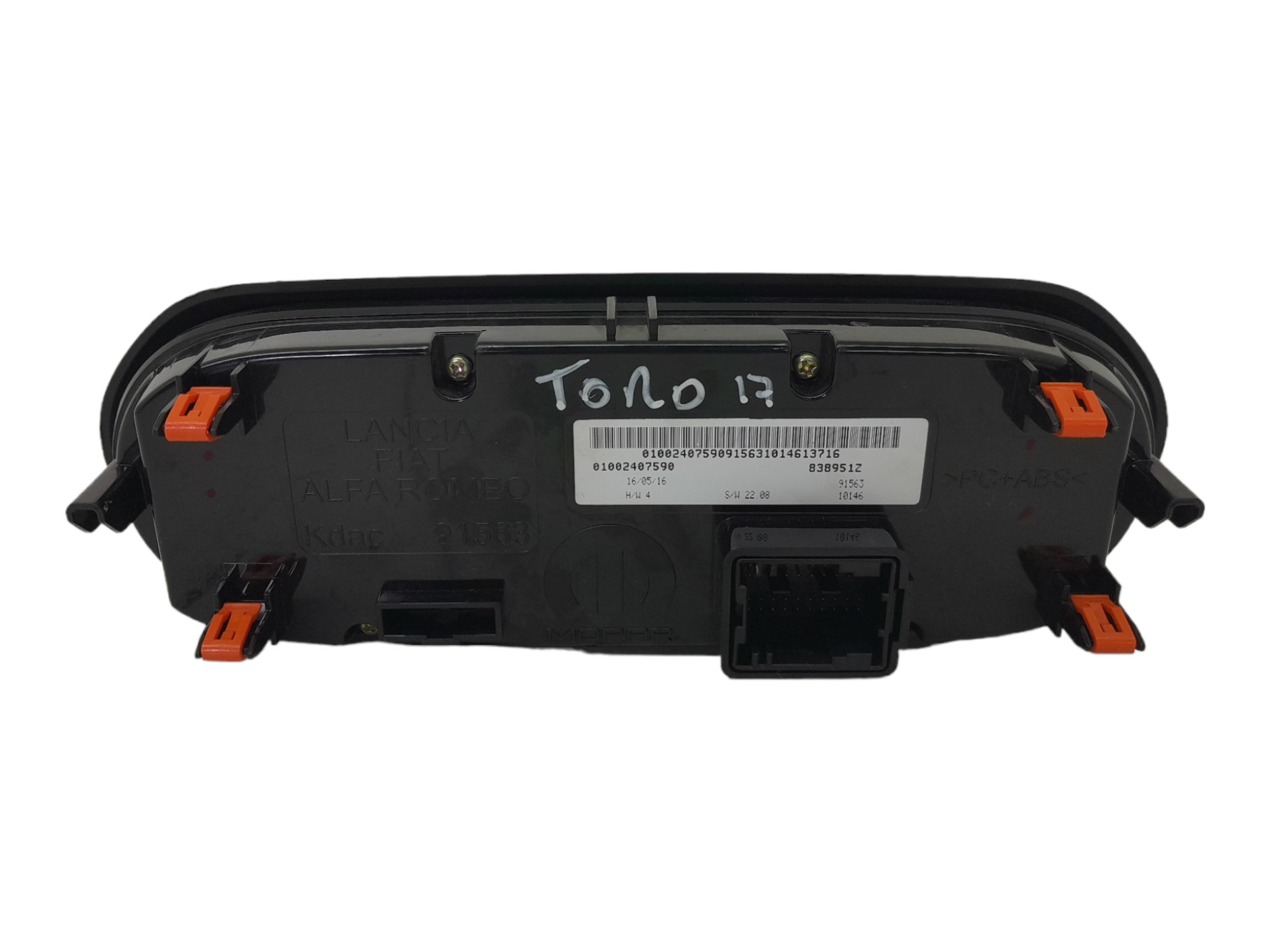 Controle De Ar Fiat Toro Freedom 2017 4
