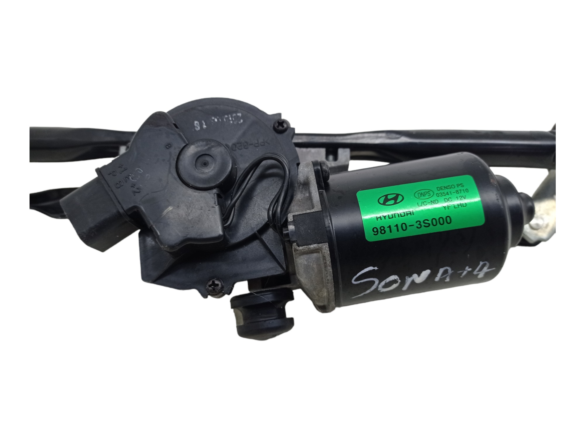 Maquina Limpador Parabrisa Dianteira Hyundai Sonata 2011 4