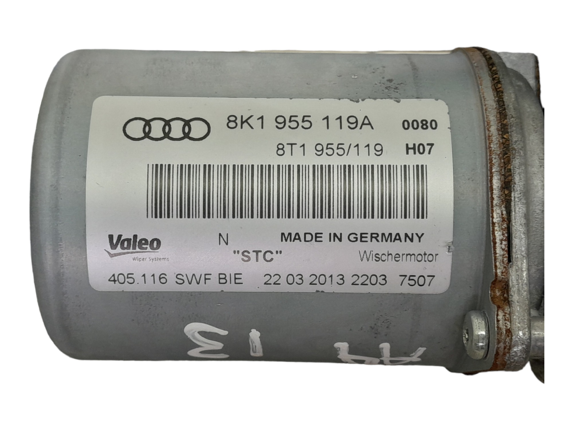 Maquina Limpador Parabrisa Audi A4 Tfsi 2013 5