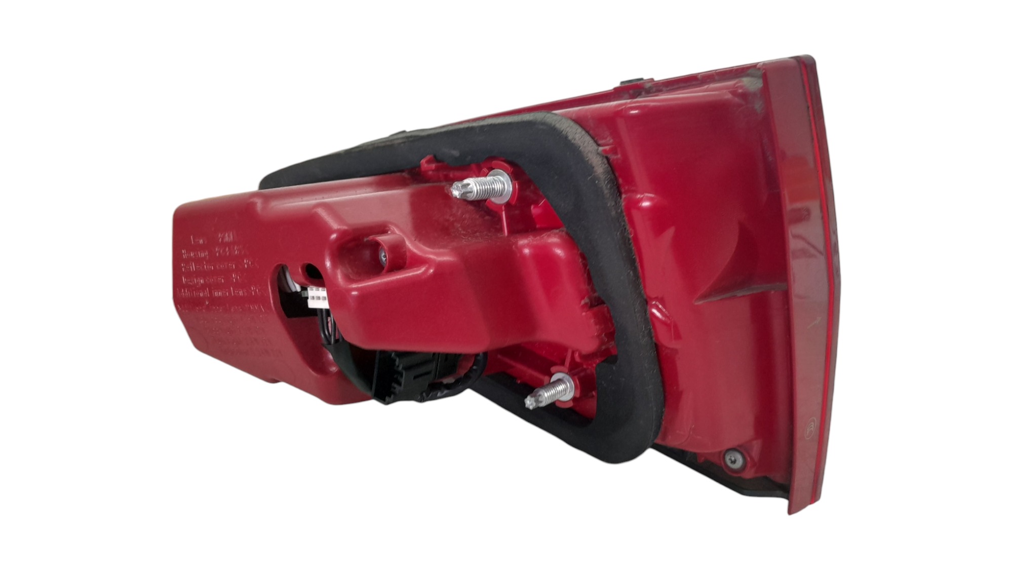 Lanterna Esquerda Tampa Traseira Audi A4 1.8 Gas Aut 2016 Esquerdo Vermelho 3