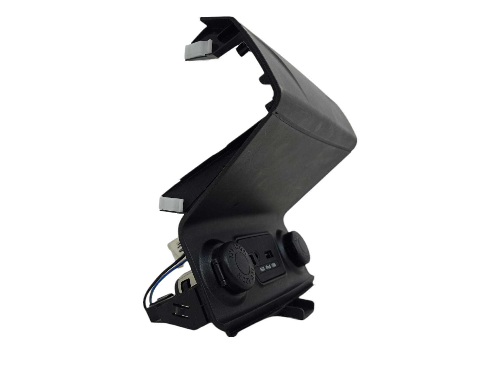 Moldura Acendedor Com Usb Hyundai Ix35 2022 – Preto Preto 3
