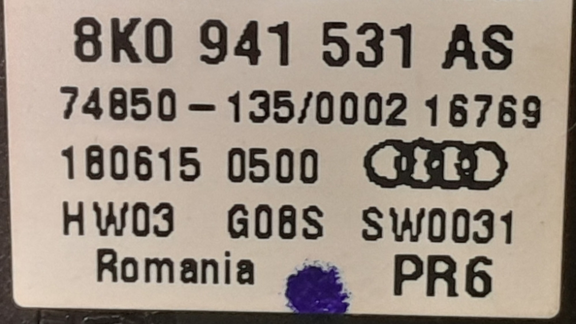 Botao Regulagem Farol Audi A4 Tfsi 1.8 Gas Automatico 2016 5