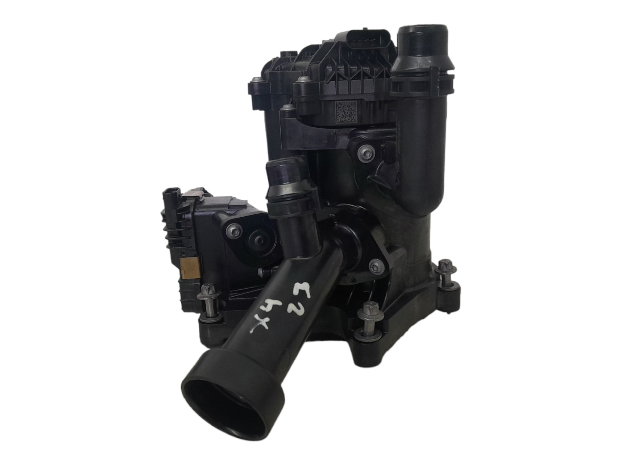 Carcaça Valvula Termostatica Eletrica Bmw X4 3.0 6cc 2023 3