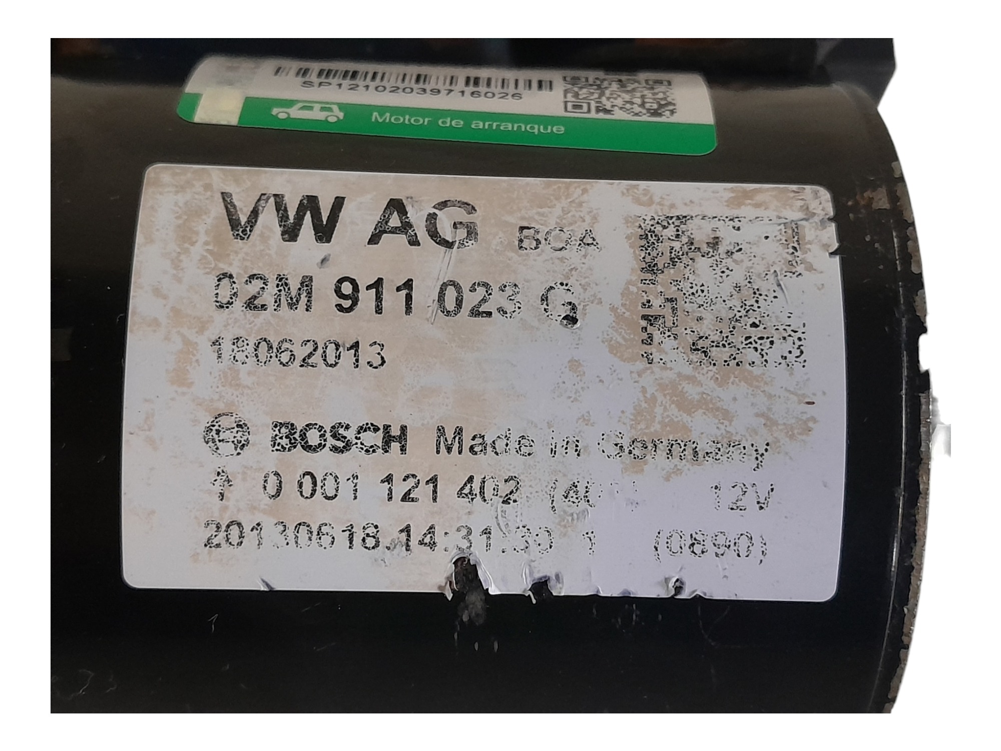 Motor Arranque Volkswagen Tiguan Tsi 2.0 16v Turbo Aut 2014 6