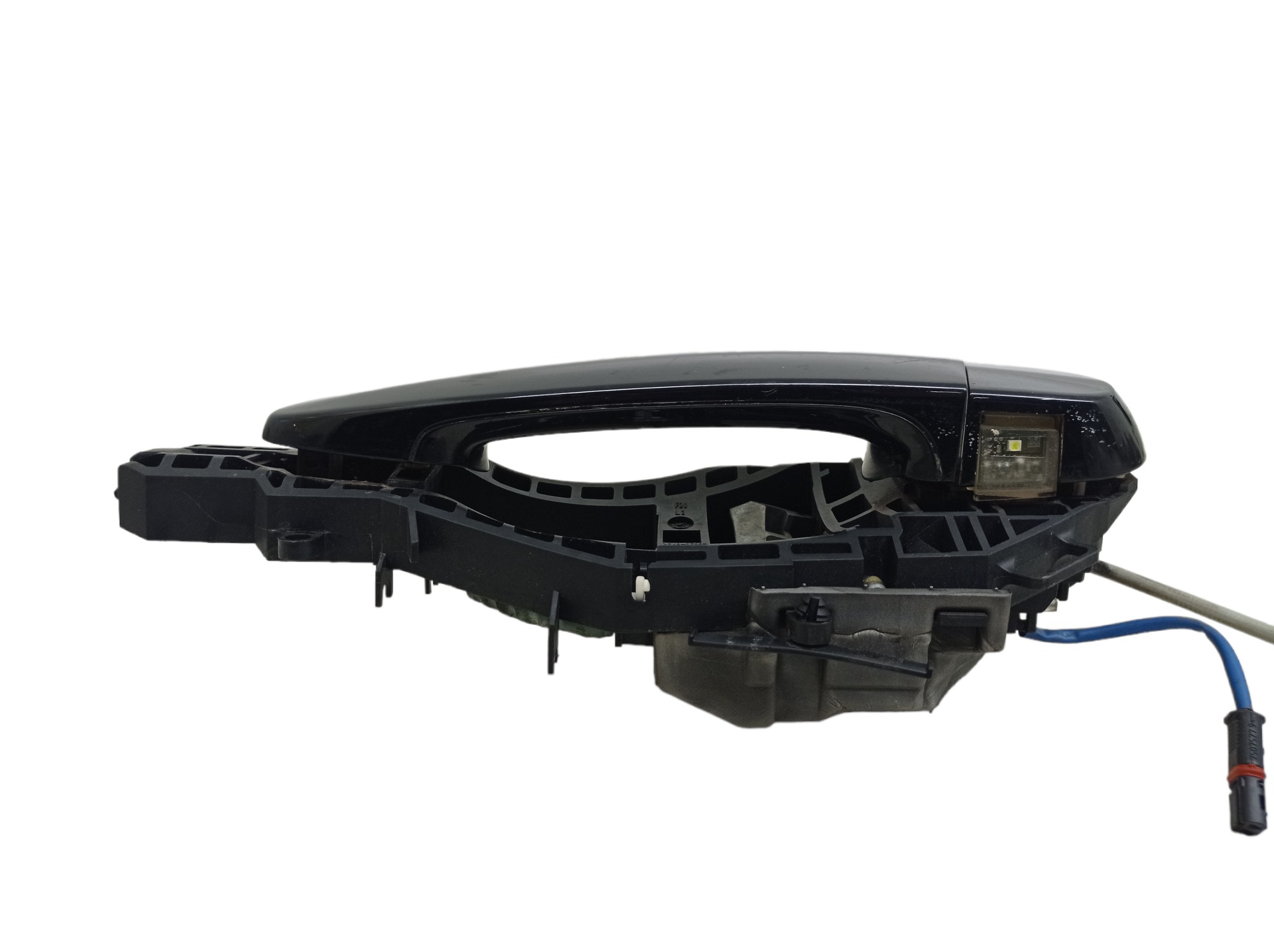 Maçaneta Externa Porta Traseira Esquerda Bmw 320i 2014  Preto Traseira 2