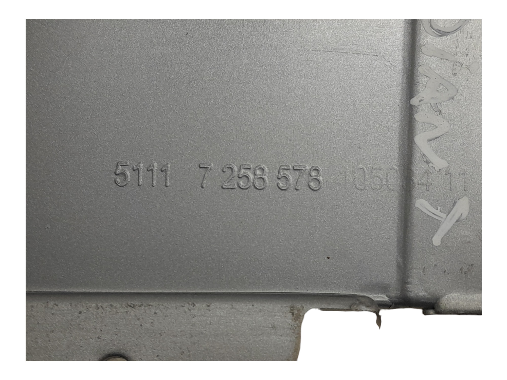 Moldura Inferior Parachoque Dianteiro Bmw X3 Xdrive20i 2013 6