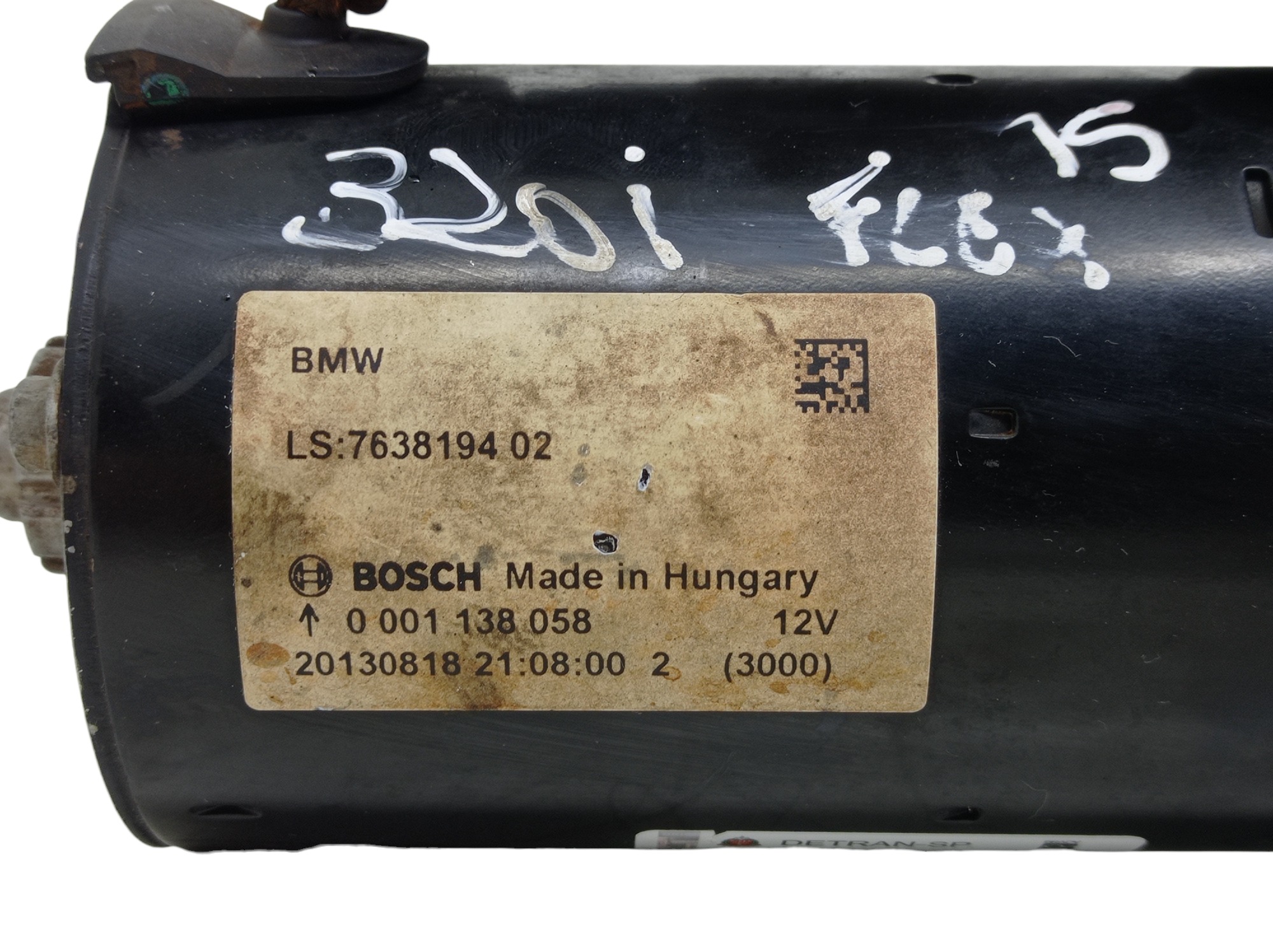 Motor De Arranque Bmw 320i 2.0 16v Flex Automatico 2014 9