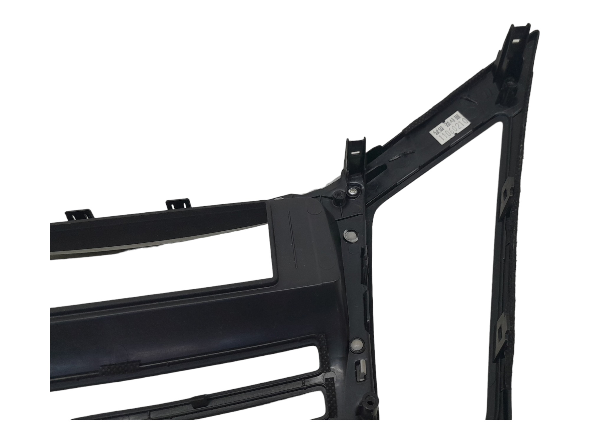 Moldura Central Painel Hyundai Sonata 2011 Preto 7