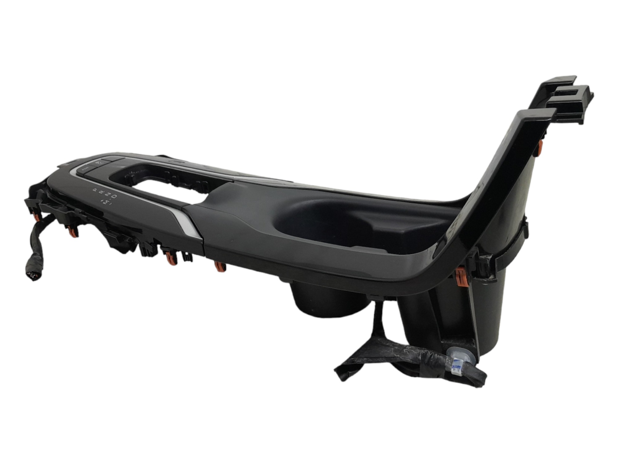 Moldura Trambulador Porta Copos Toyota Corolla Cross 2024 Preto 3