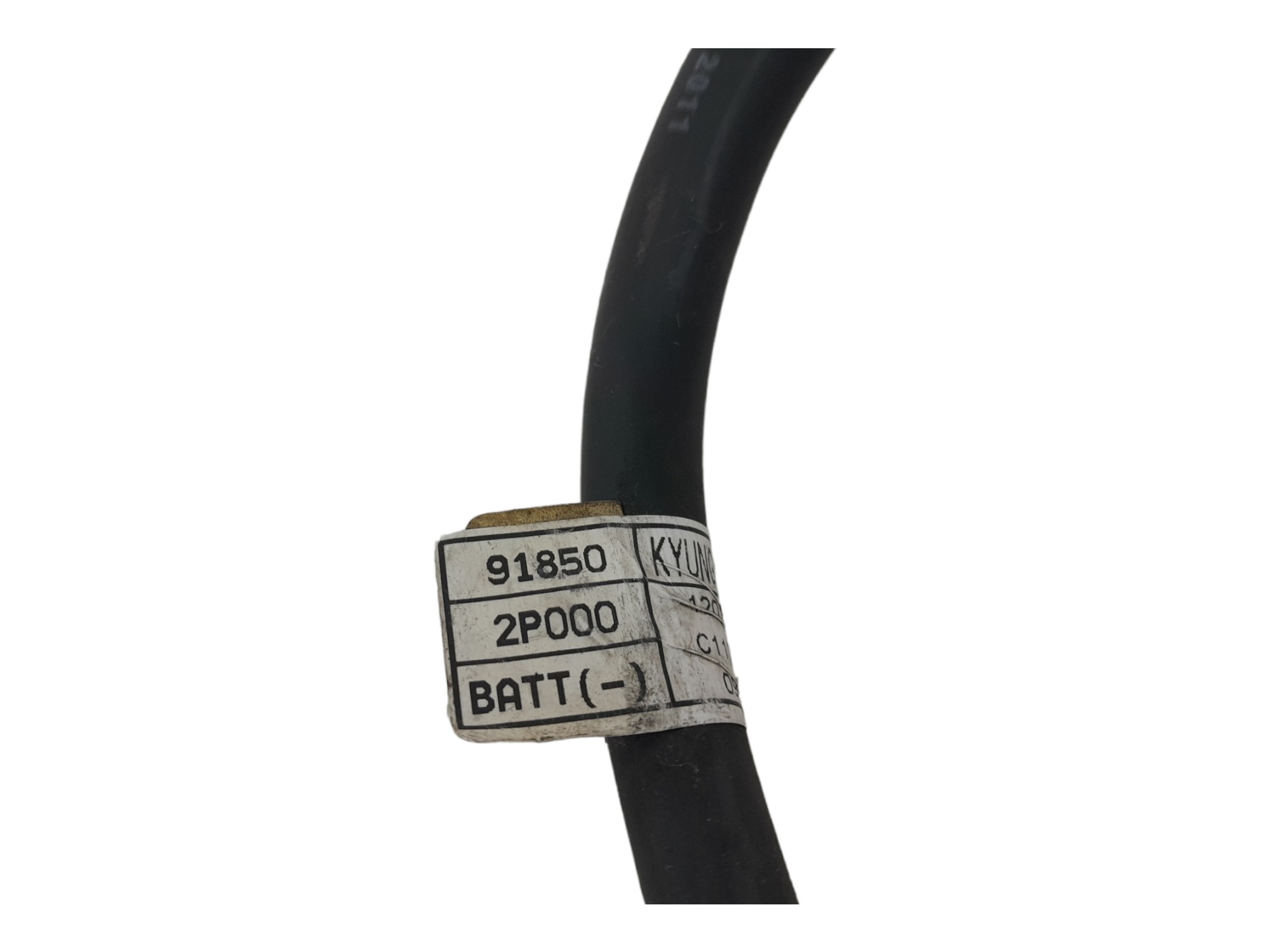 Cabo Polo Negativo Bateria Kia Sorento 3.5 V6 2013 5