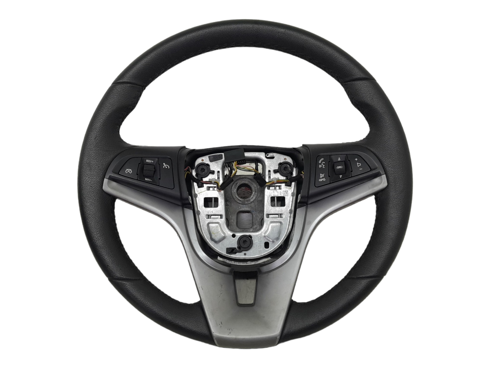 Volante Com Controle De Som Chevrolet Cruze Sedan 2016  Preto