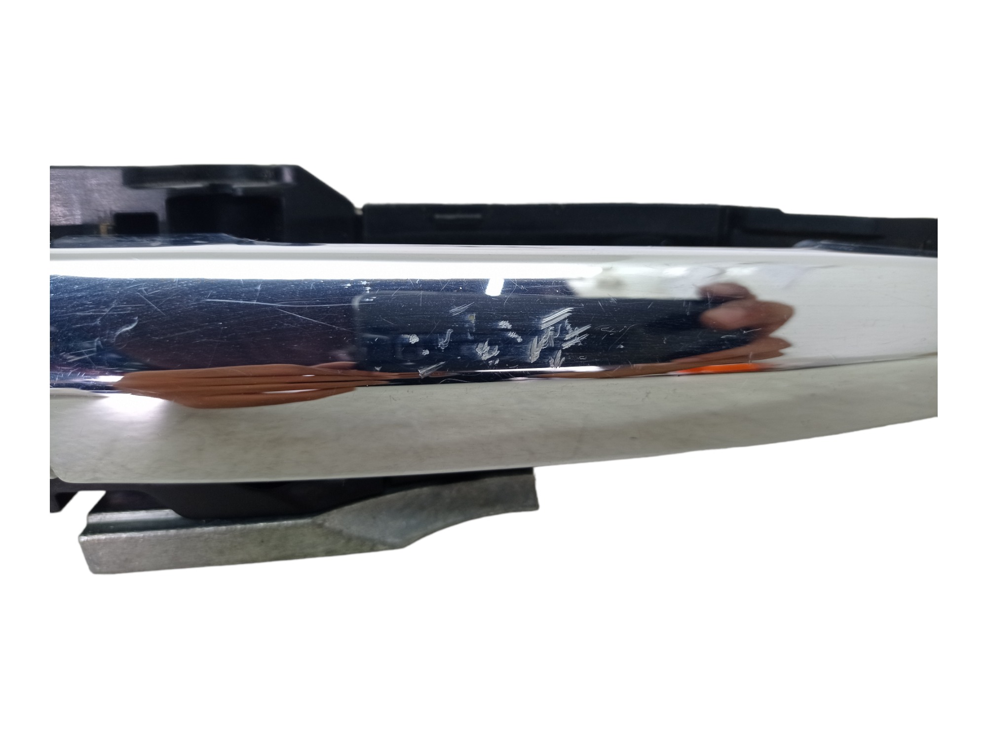 Macaneta Externa Porta Traseira Esquerda Nissan Sentra 2015 Cromado 5