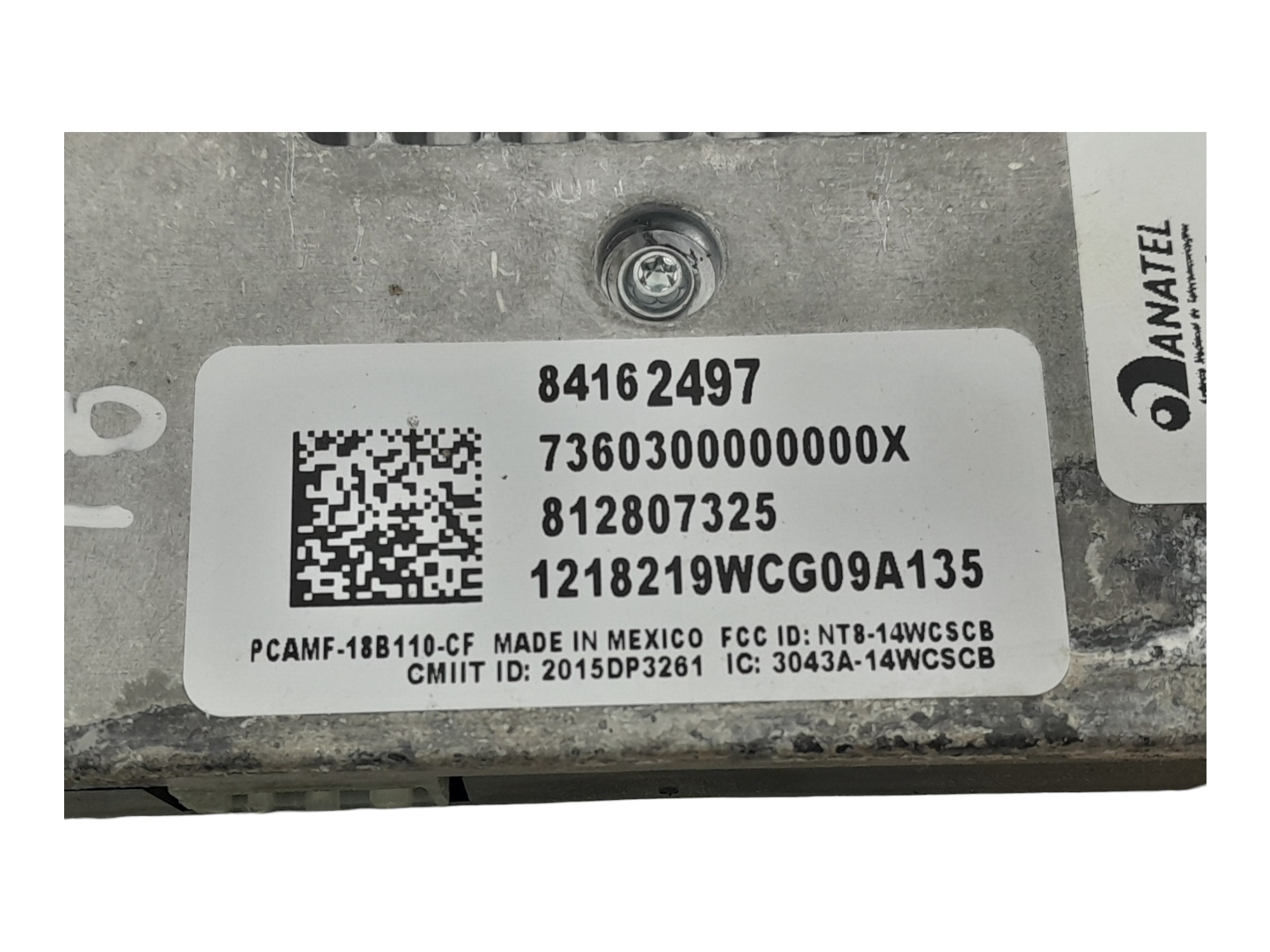 Modulo Carregador Wireless Chevrolet Equinox 2.0 16v 2018 8