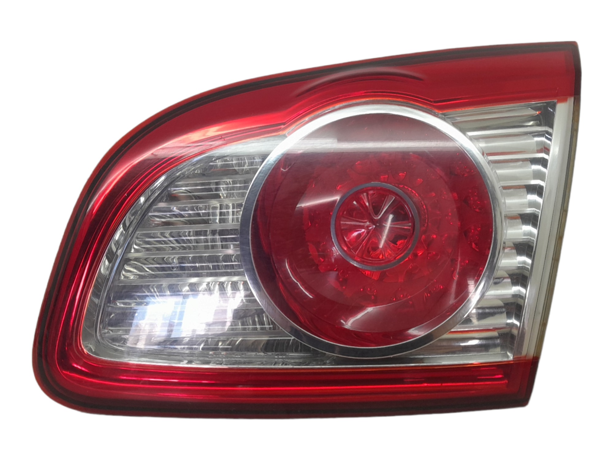 Lanterna Tampa Traseira Direita Hyundai Santa Fe 2011 Direito Vermelho 1