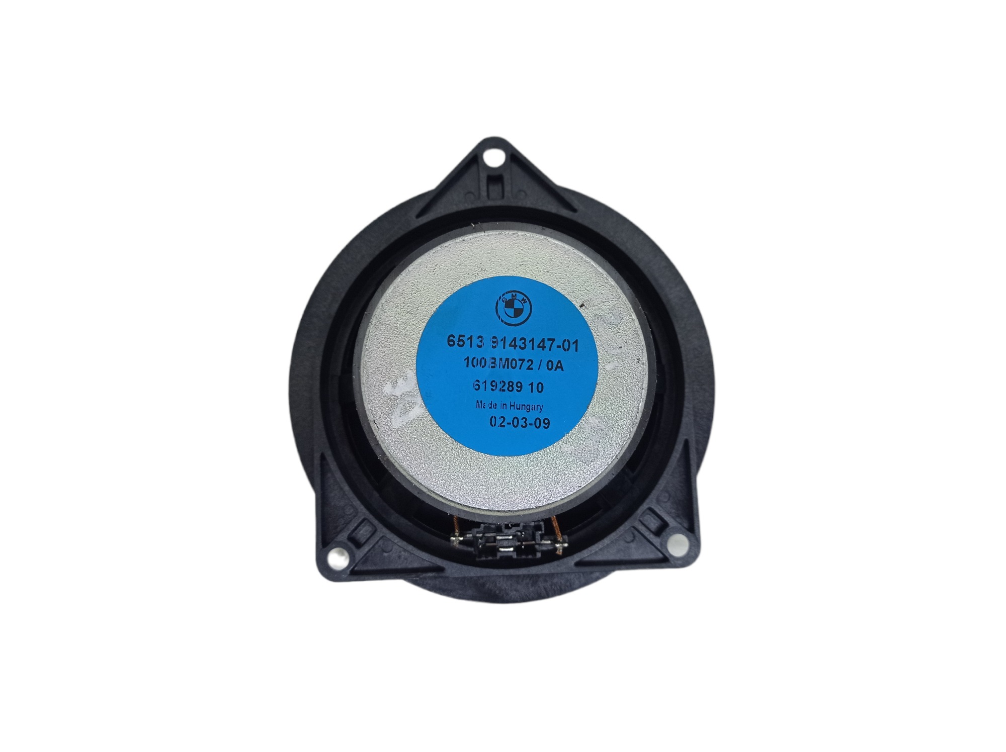 Alto Falante Porta Dianteira Esquerda Bmw 120i 2010 Preto 3