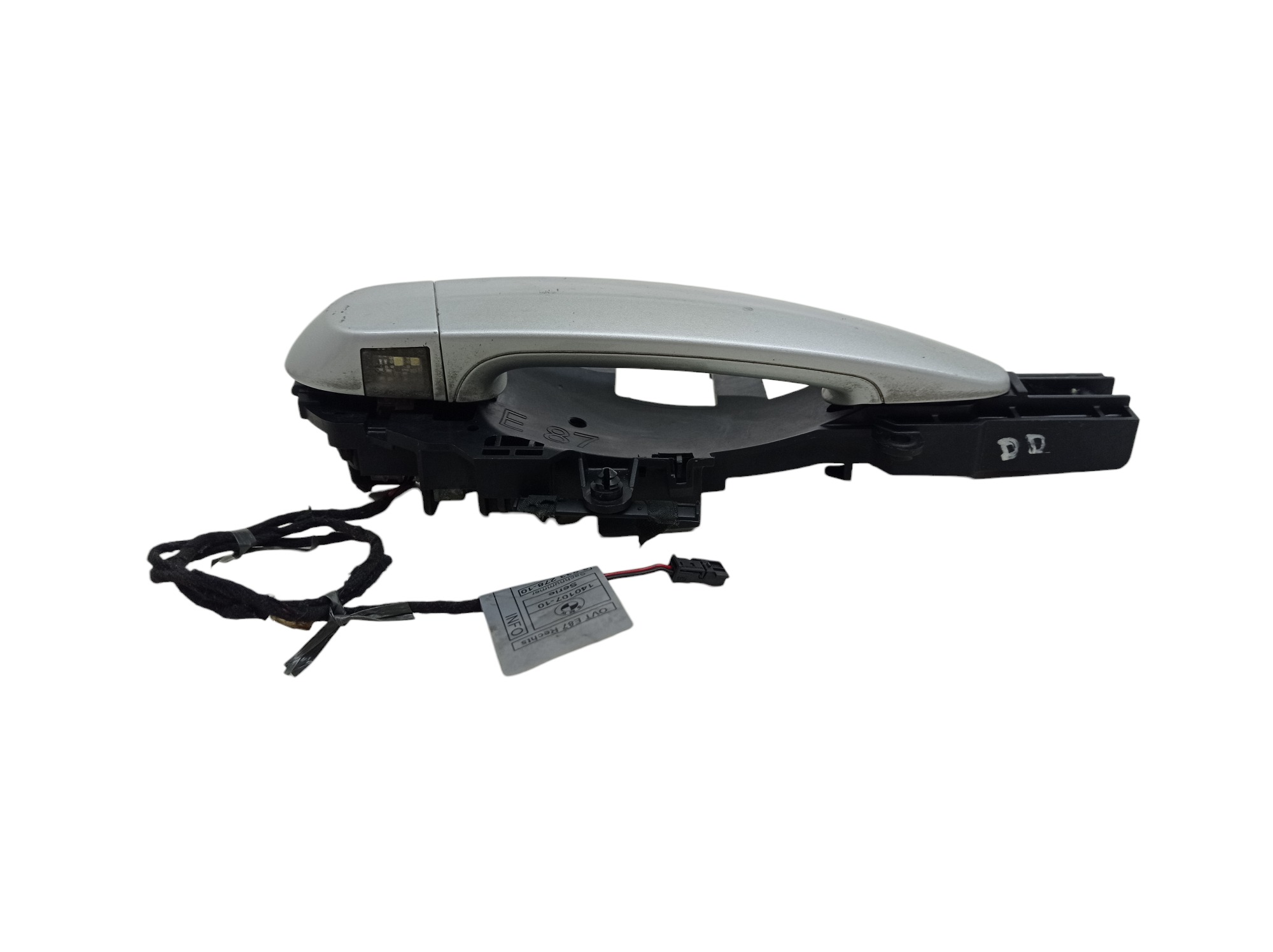 Maçaneta Externa Porta Dianteira Direita Bmw 120i 2010 Prata 2