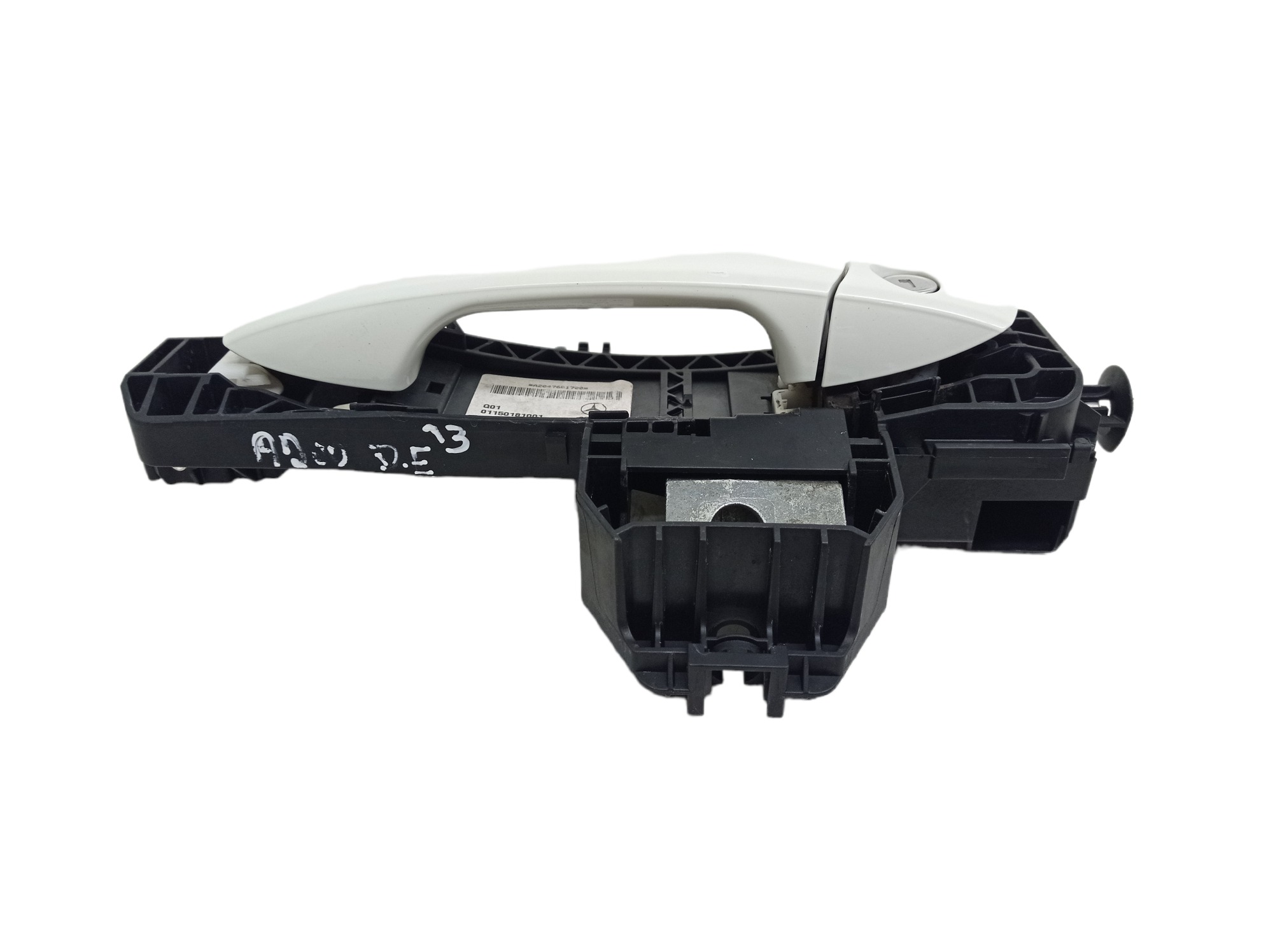Maçaneta Externa Porta Dianteira Esquerda Mercedes A200 2014 Branco Dianteira 3