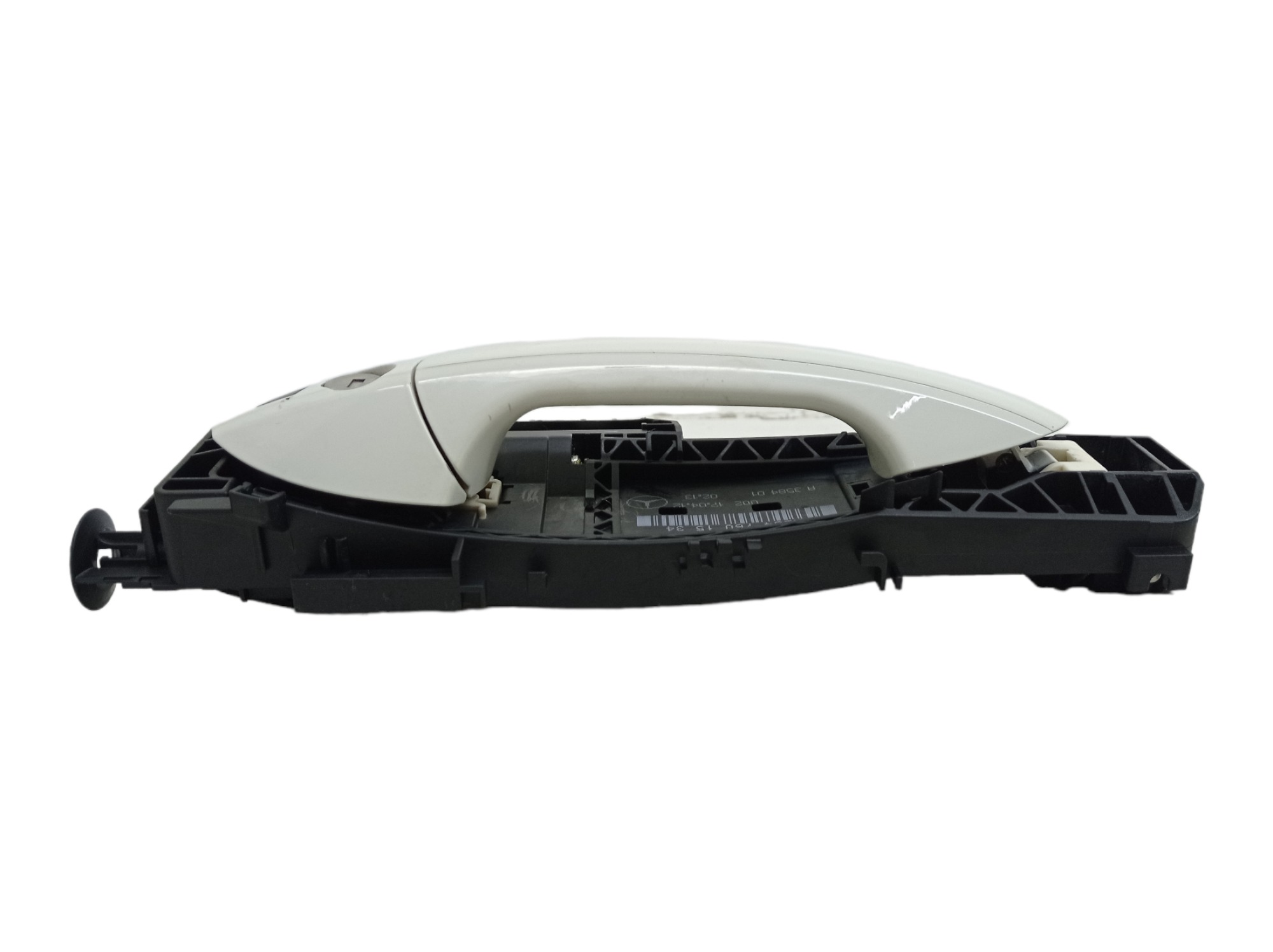 Maçaneta Externa Porta Dianteira Esquerda Mercedes C180 2012 Branco Dianteira 2