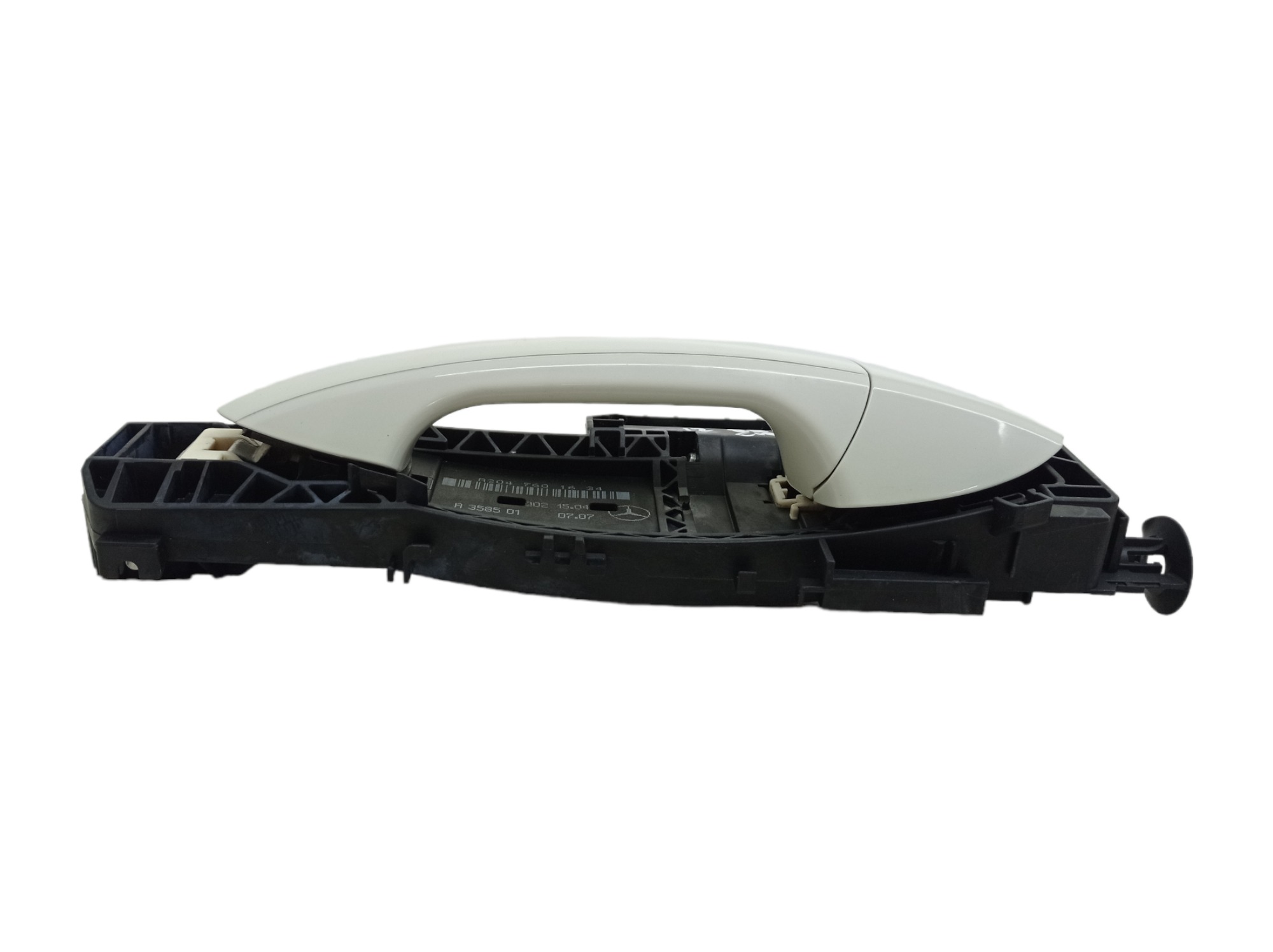 Maçaneta Externa Porta Dianteira Direita Mercedes C180 2012 Branco Dianteira 3