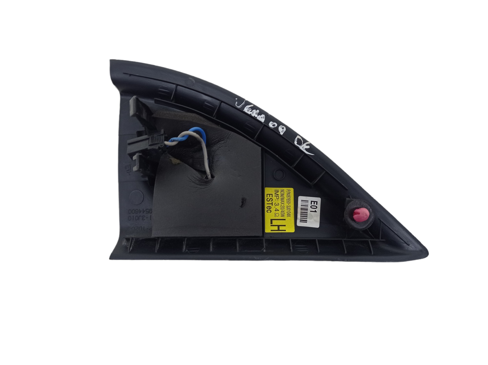 Acabamento Int Retrovisor Esquerdo Hyundai Vera Cruz 2010 Preto 4