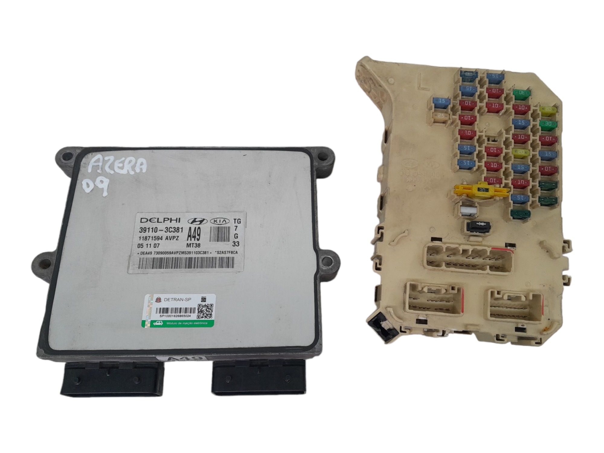 Kit Cold Injecao Hyundai Azera Gls 3.3 V6 Aut Gas 2009 7