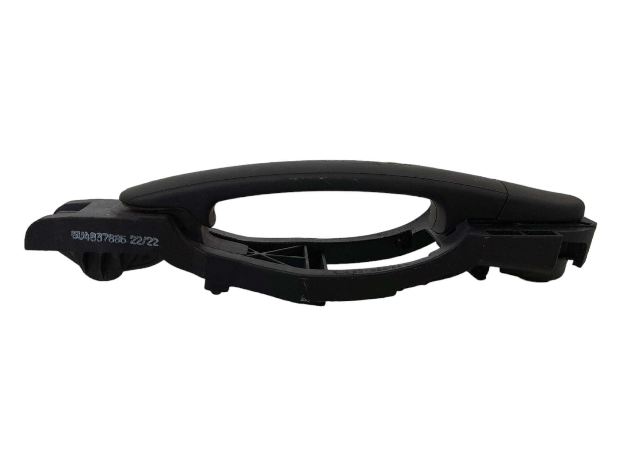 Macaneta Porta Externa Tras Esquerda Volkswagen Gol G7 2023  Preta Traseira 2