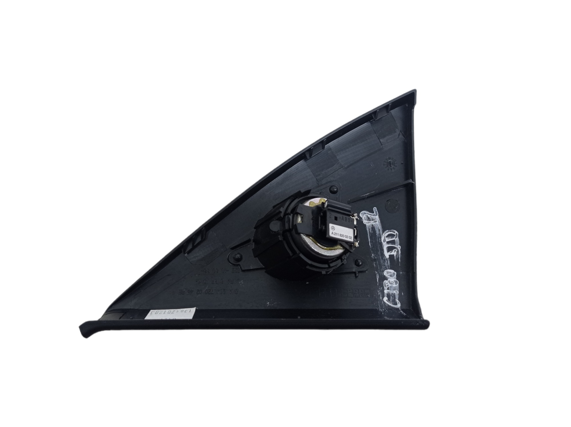 Acabamento Interno Retrovisor Direito Mercedes C180 2012  – Preto 3