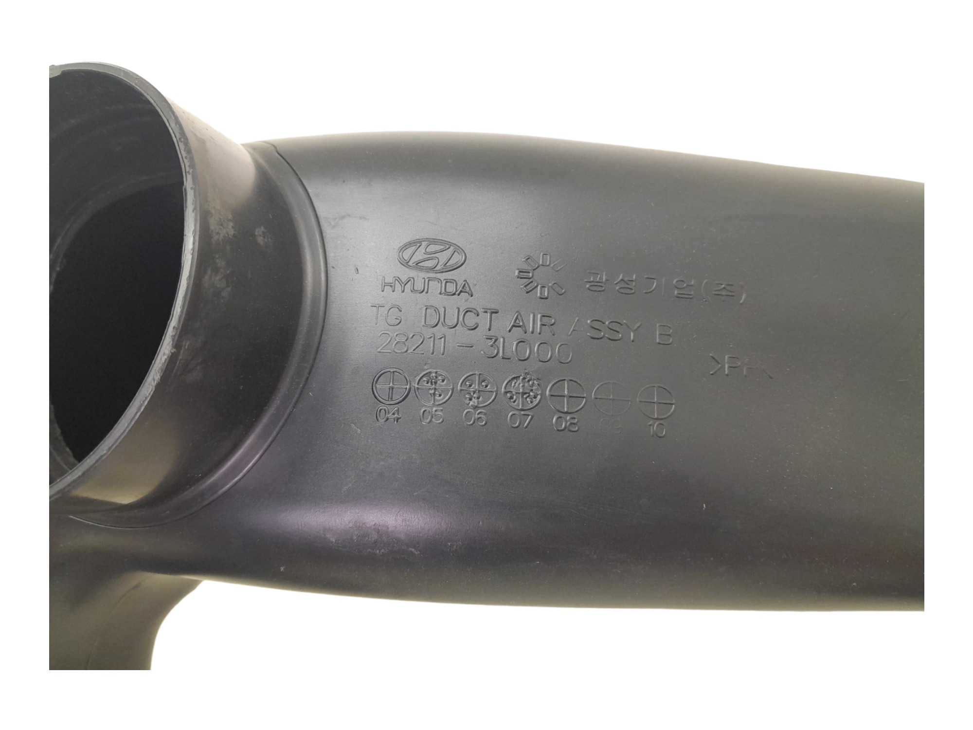 Captador Caixa Filtro De Ar Hyundai Azera 3.3 V6 Aut 2008 7