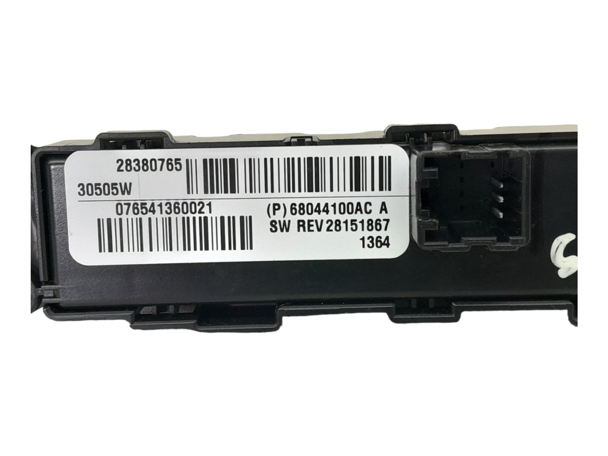 Botao Pisca Alerta E Tracao Jeep Compass Sport 2014 – Preto 5
