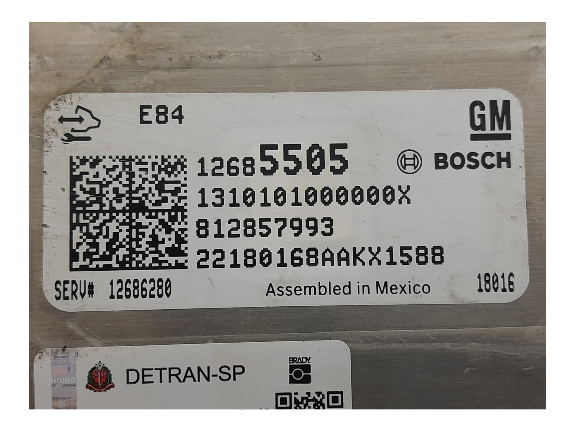 Modulo Injecao Chevrolet Onix Ltz 1.4 8v Aut Flex 2018 6