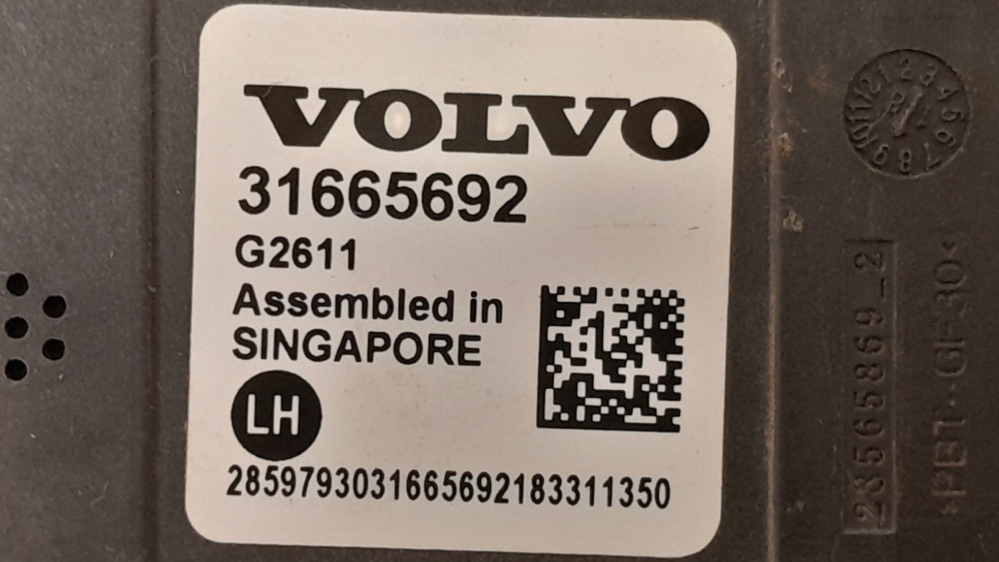 Modulo Ponto Cego Traseiro Esquerdo Volvo Xc90 T6 2018 8