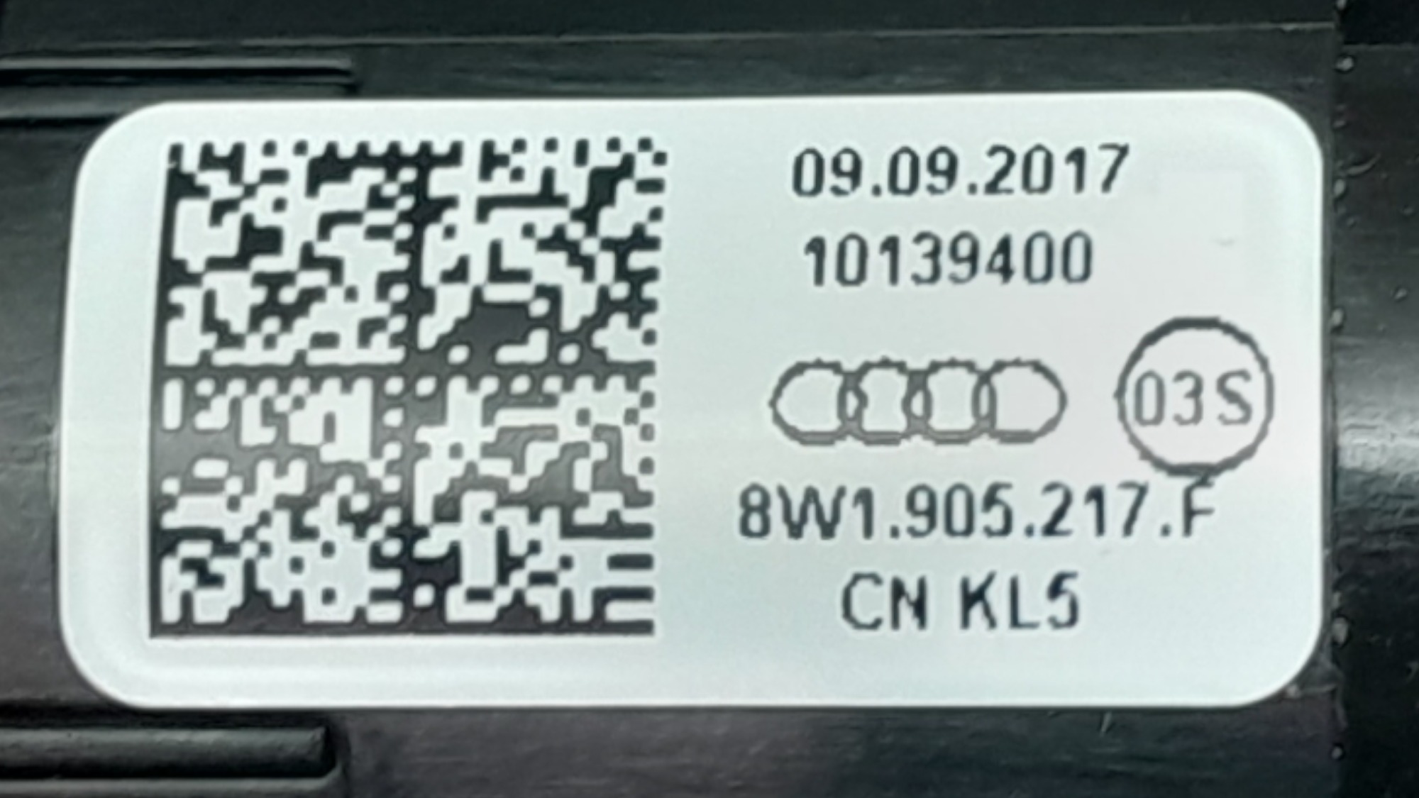 Botao Start Stop Audi A5 Sportback 2.0 16v Gas Aut 2018 6