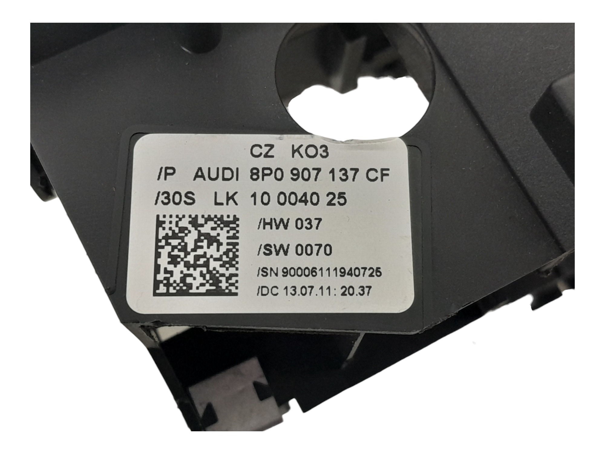 Chave De Seta Audi A3 Sportback 2.0 16v 2012 7