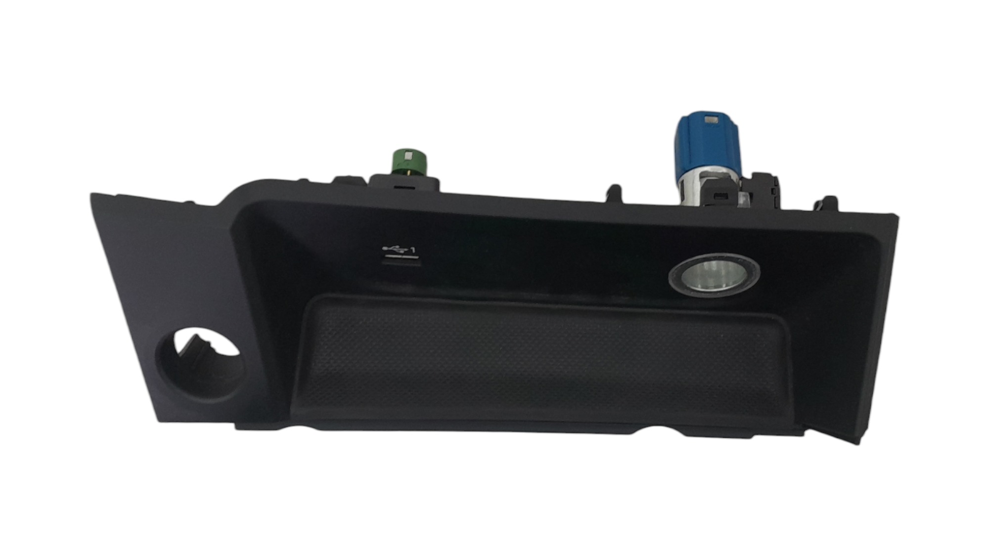Moldura Acendedor Entrada Usb Audi A5 Sportback 2.0 2018 – Preto 2