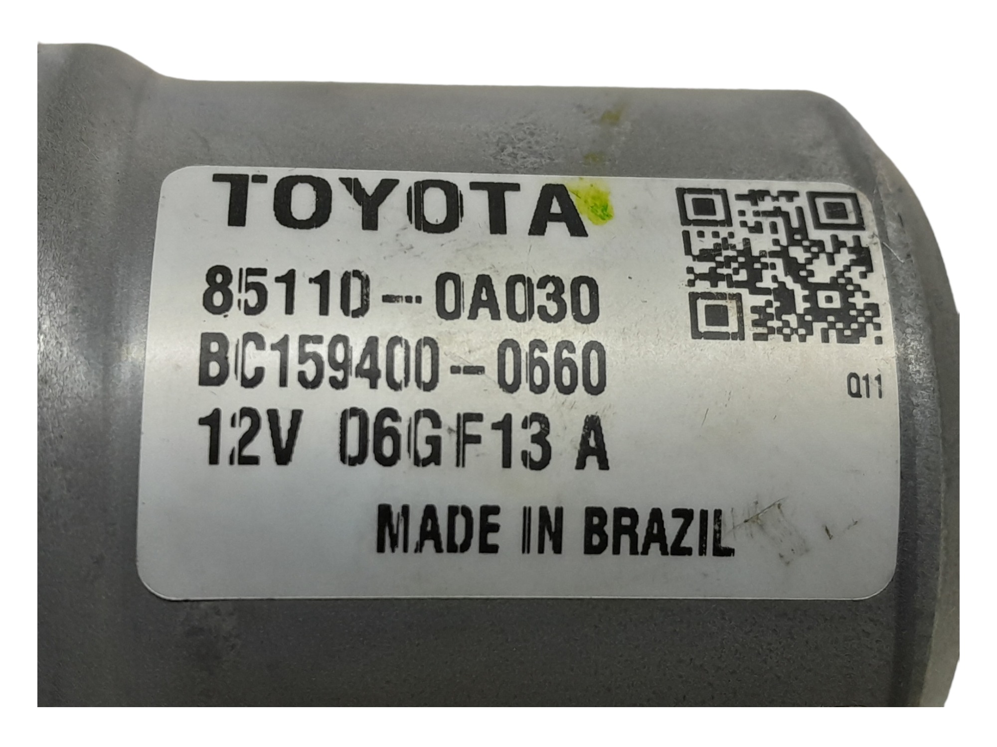 Motor Maquina Limpador Dianteiro Toyota Corolla Cross 2024 7