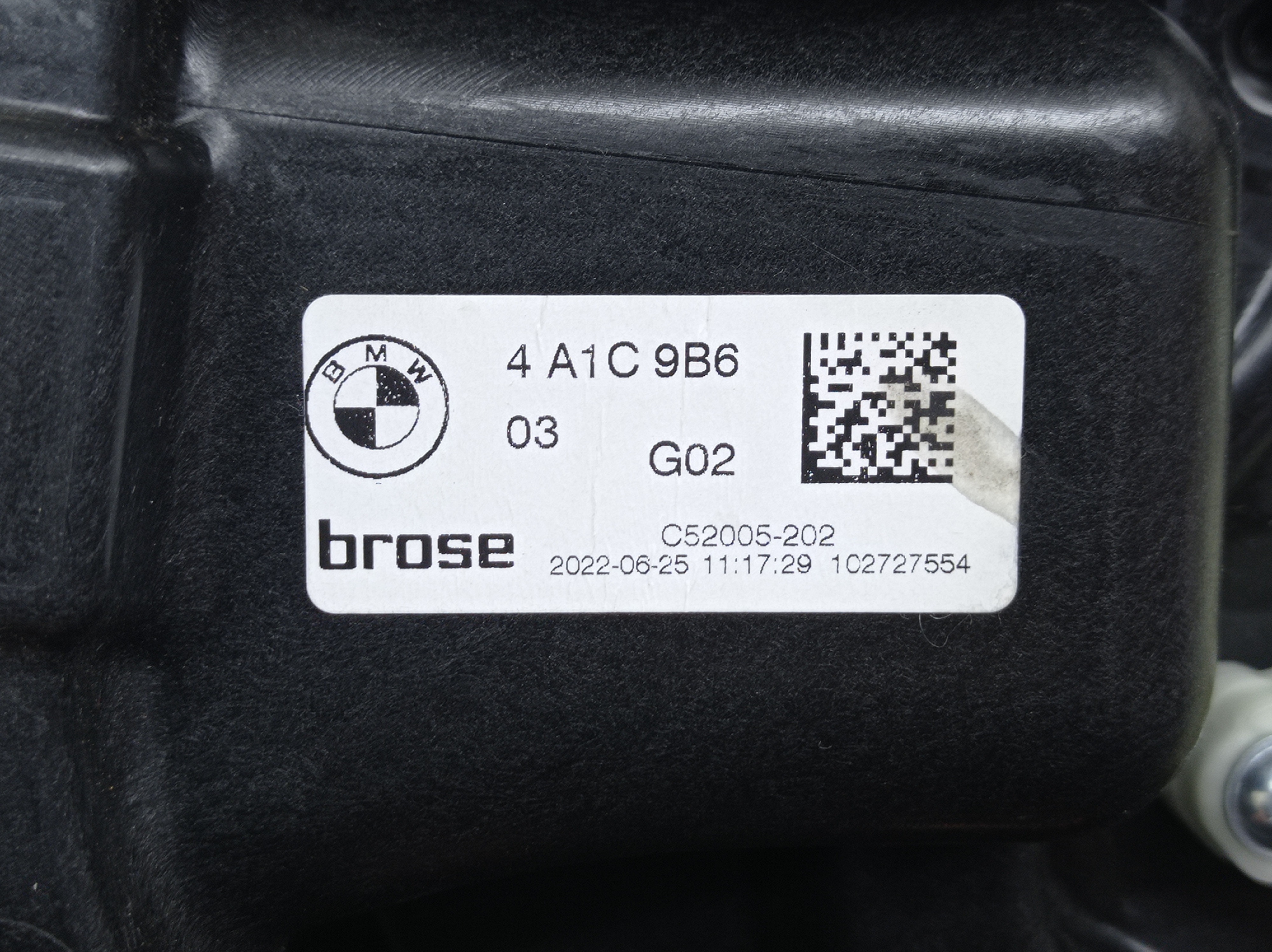 Maquina Vidro Traseira Direita Bmw X4 M40i 2023 7