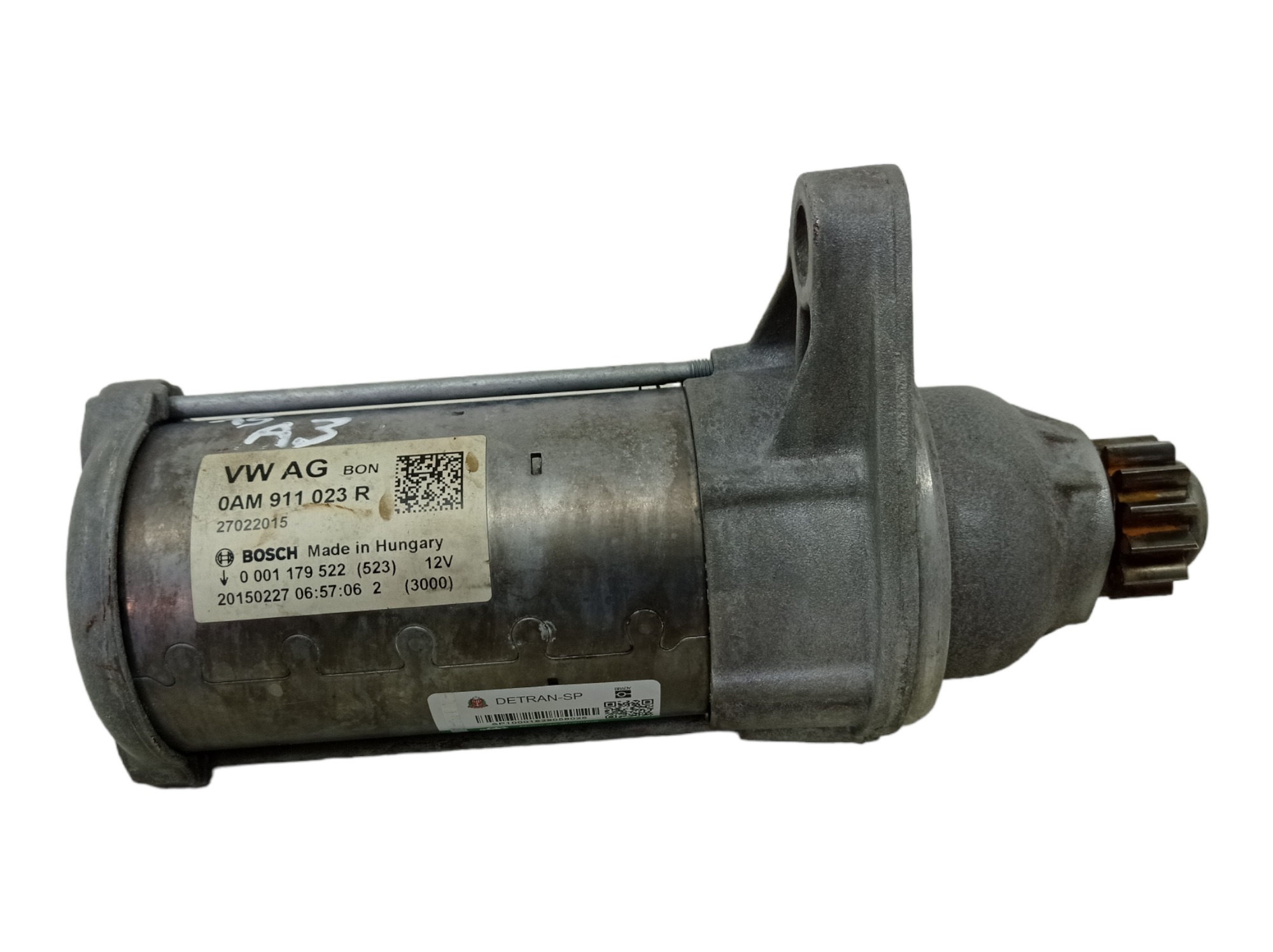 Motor De Arranque Audi A3 Sedan 1.4 16v Aut Gasolina 2015 5