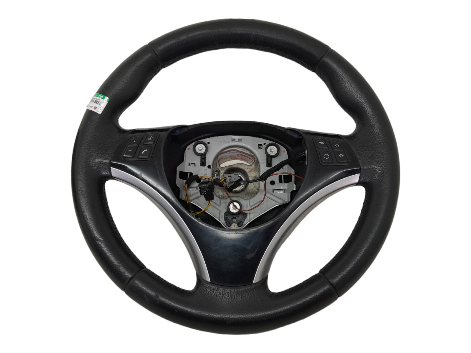 Volante Com Controle De Som Bmw 120i 2010 Preto