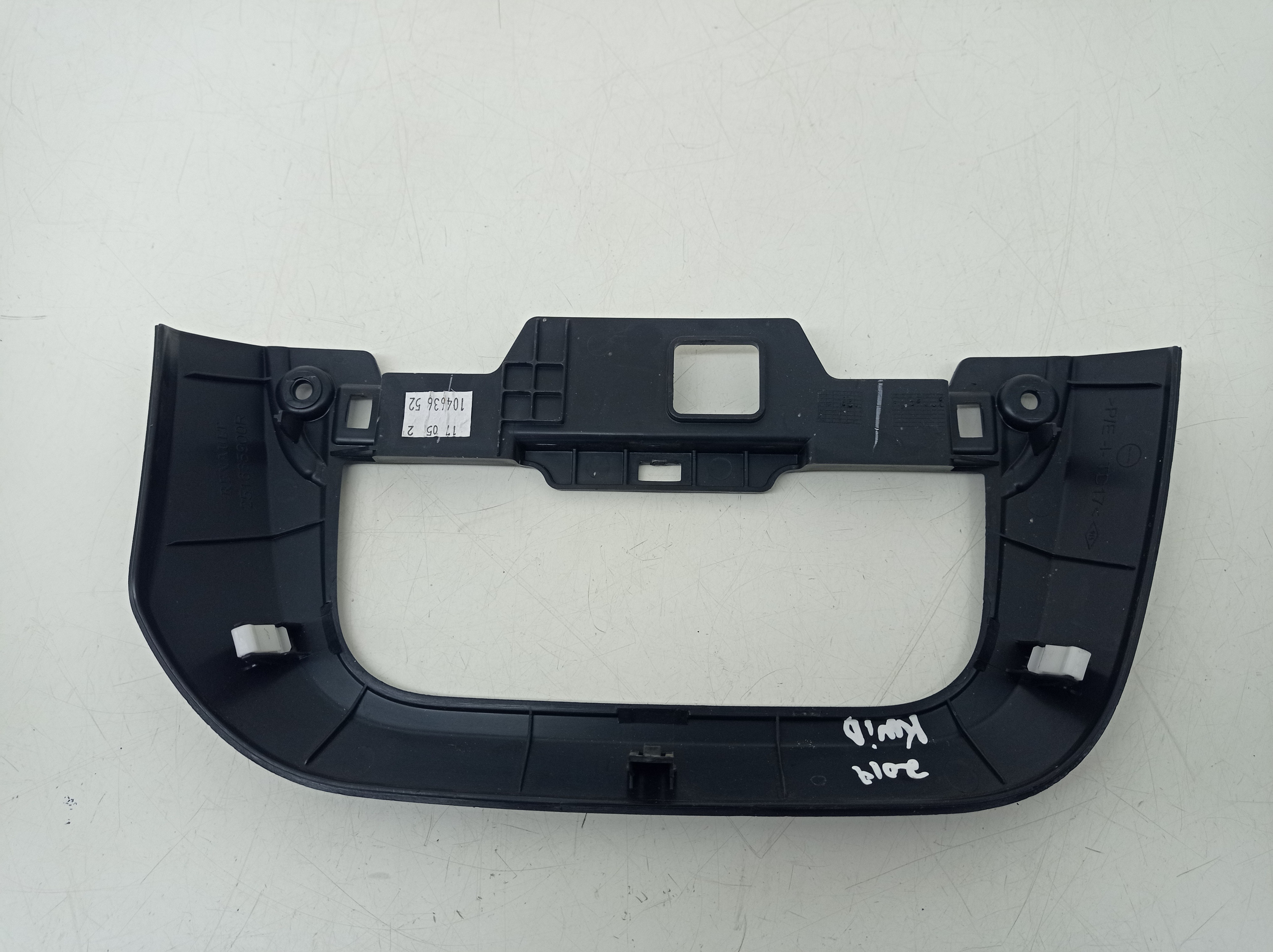 Moldura Controle De Ar Renault Kwid 2019 4