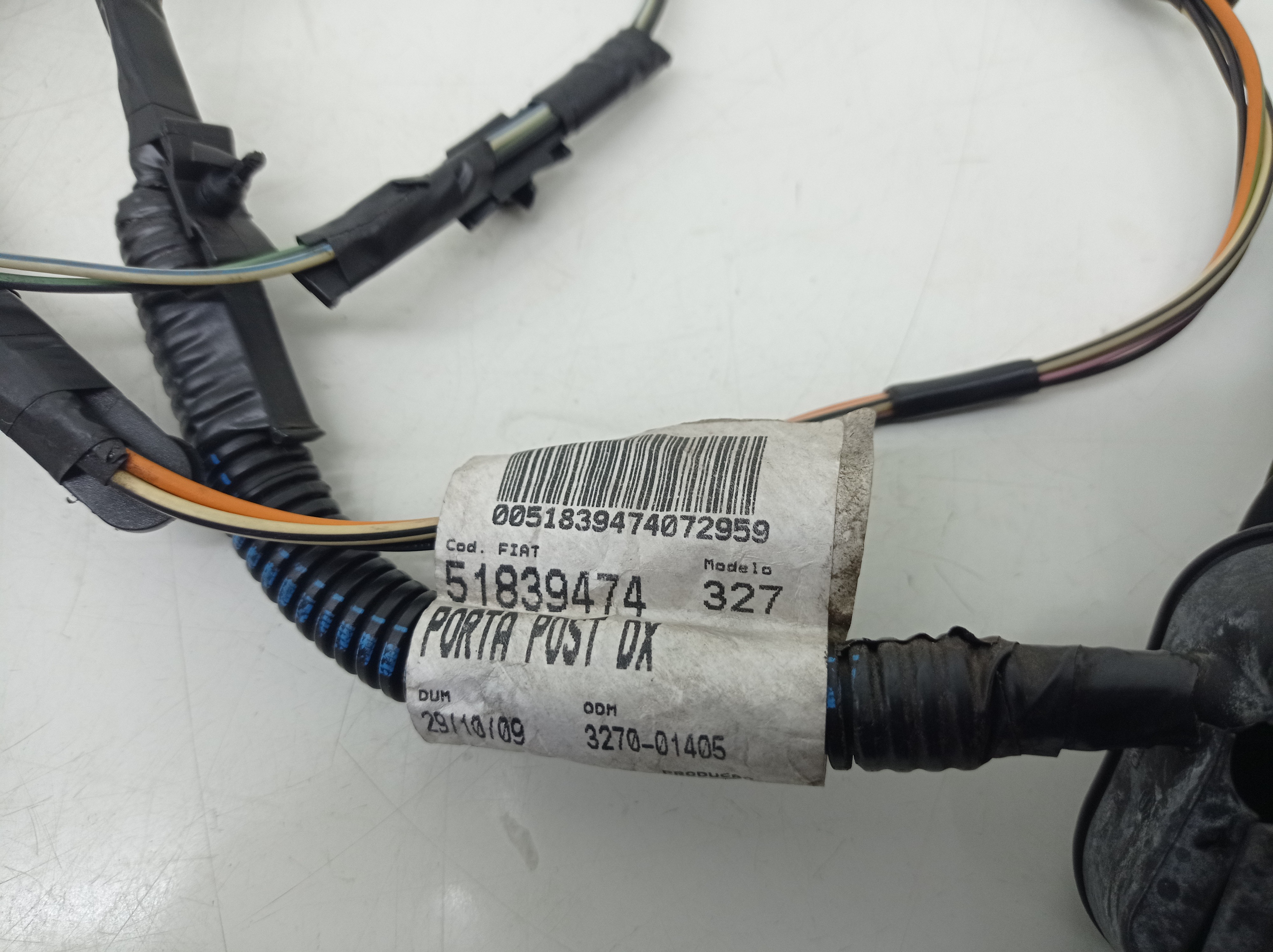 Chicote De Porta Traseira Direita Fiat Uno Way 2013 7