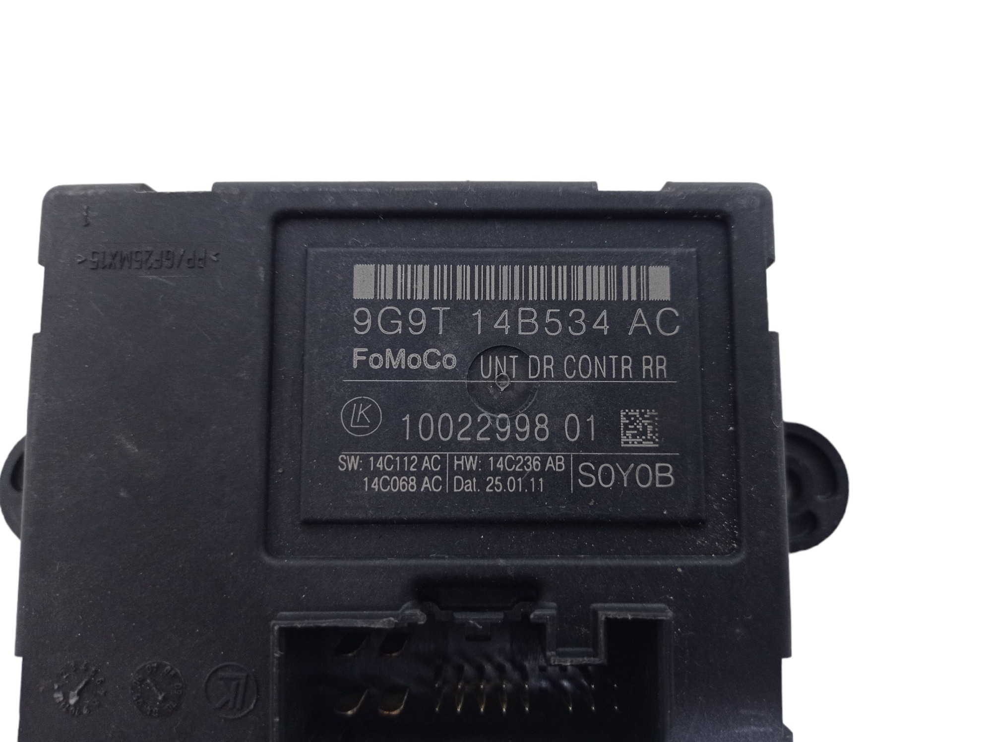 Modulo Porta Traseira Esquerda Volvo Xc60 T6 2011 4