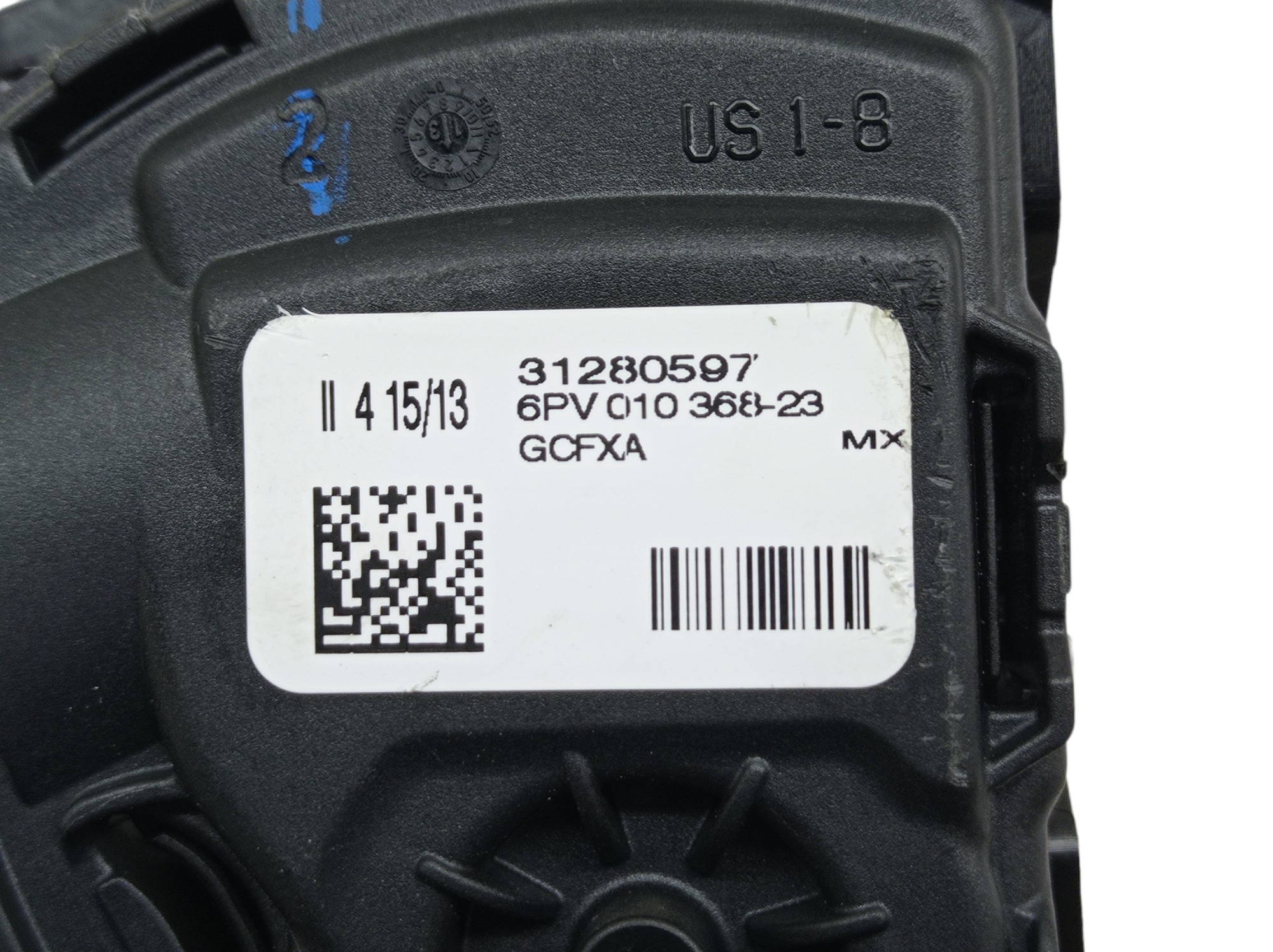 Pedal Acelerador Volvo V40 T4 2.0 5cc Turbo Gasolina 2014 8