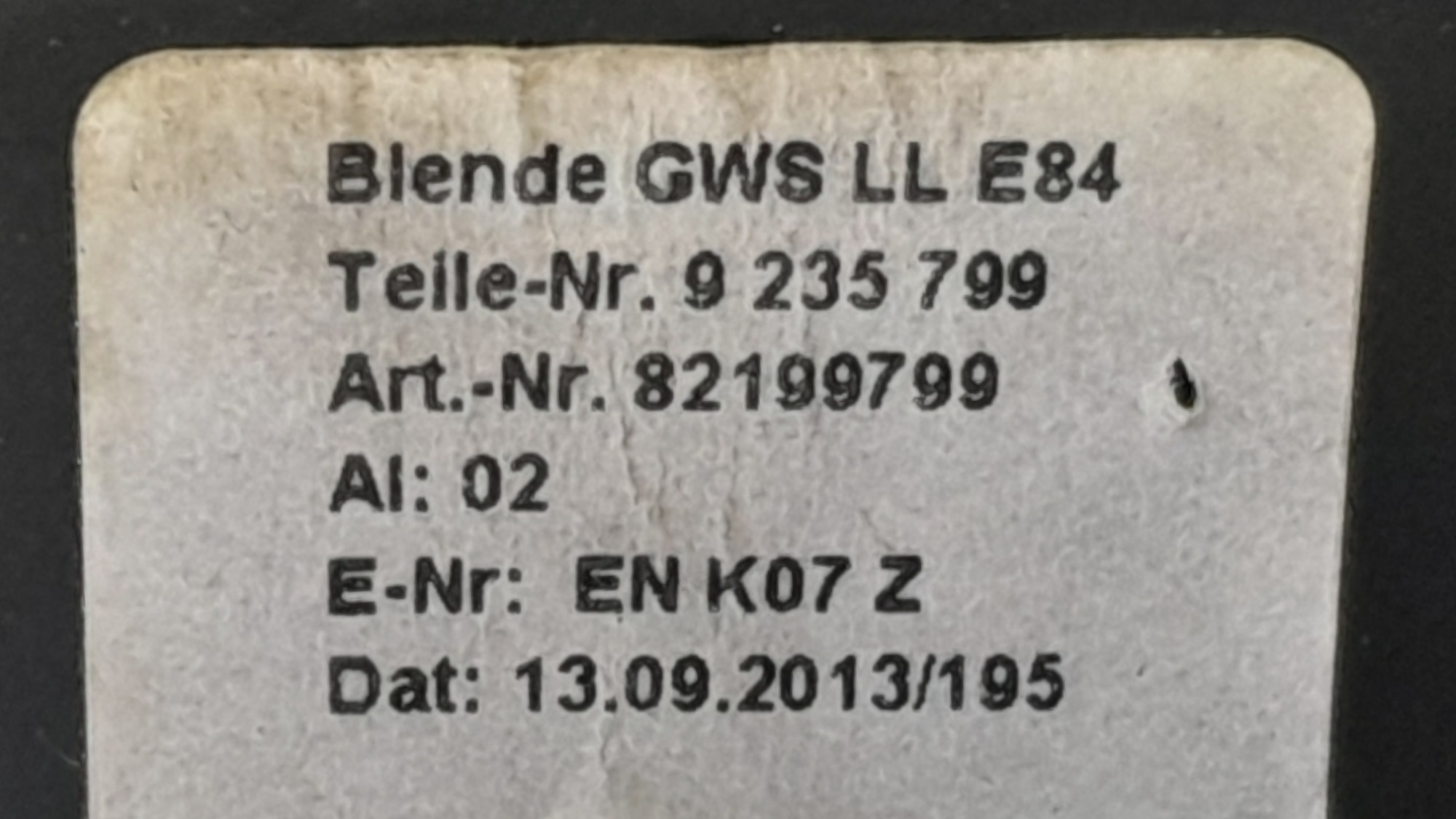 Moldura Trambulador Bmw X1 2.0 16v Gasolina Automatico 2014 3