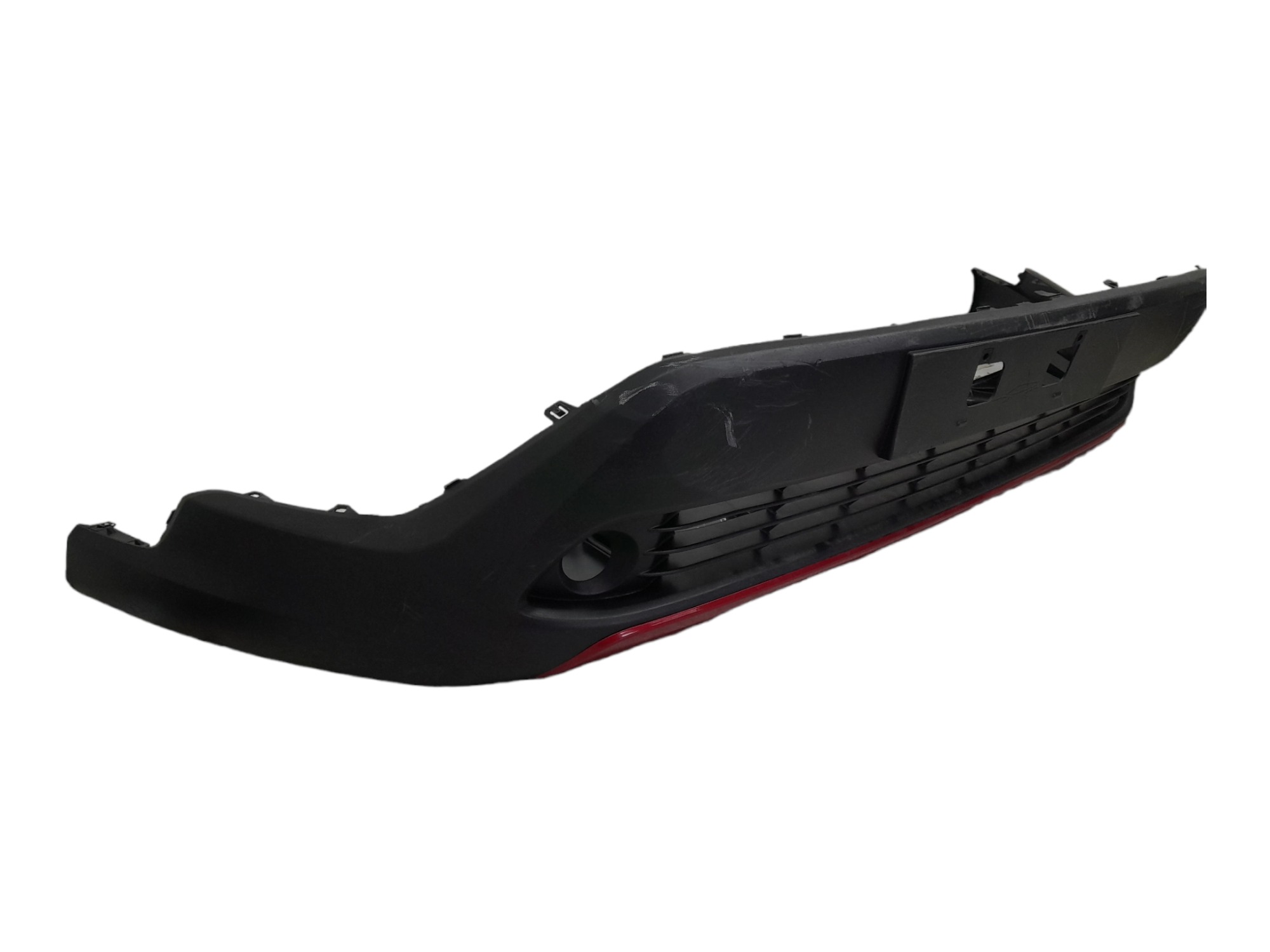 Parachoque Inferior Dianteiro Toyota Corolla Cross Xre 2024 – Preto E Vermelho 3